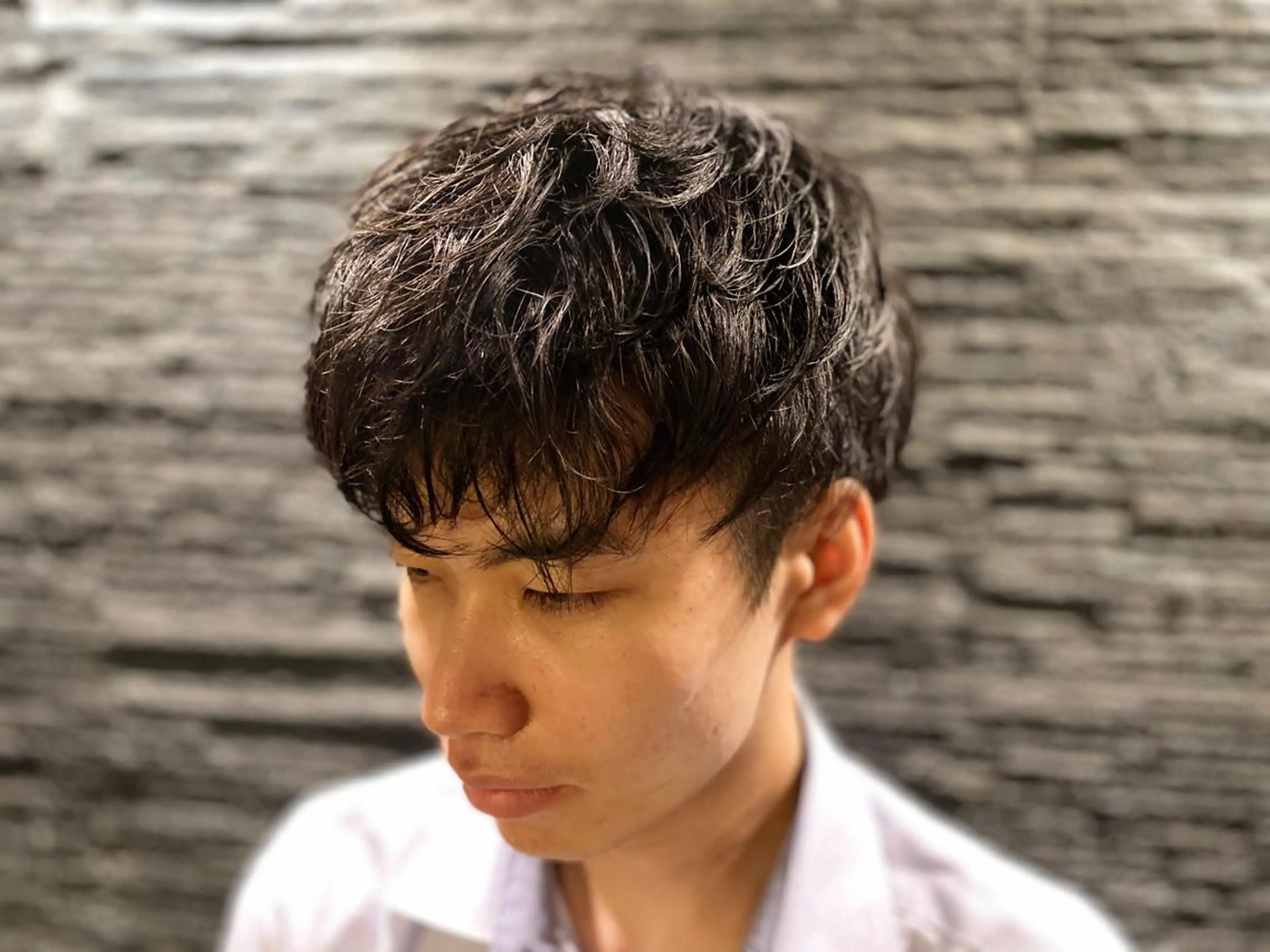 ミディアム メンズ HIRO GINZA 池袋東口店所属・林田 龍明のヘアスタイル