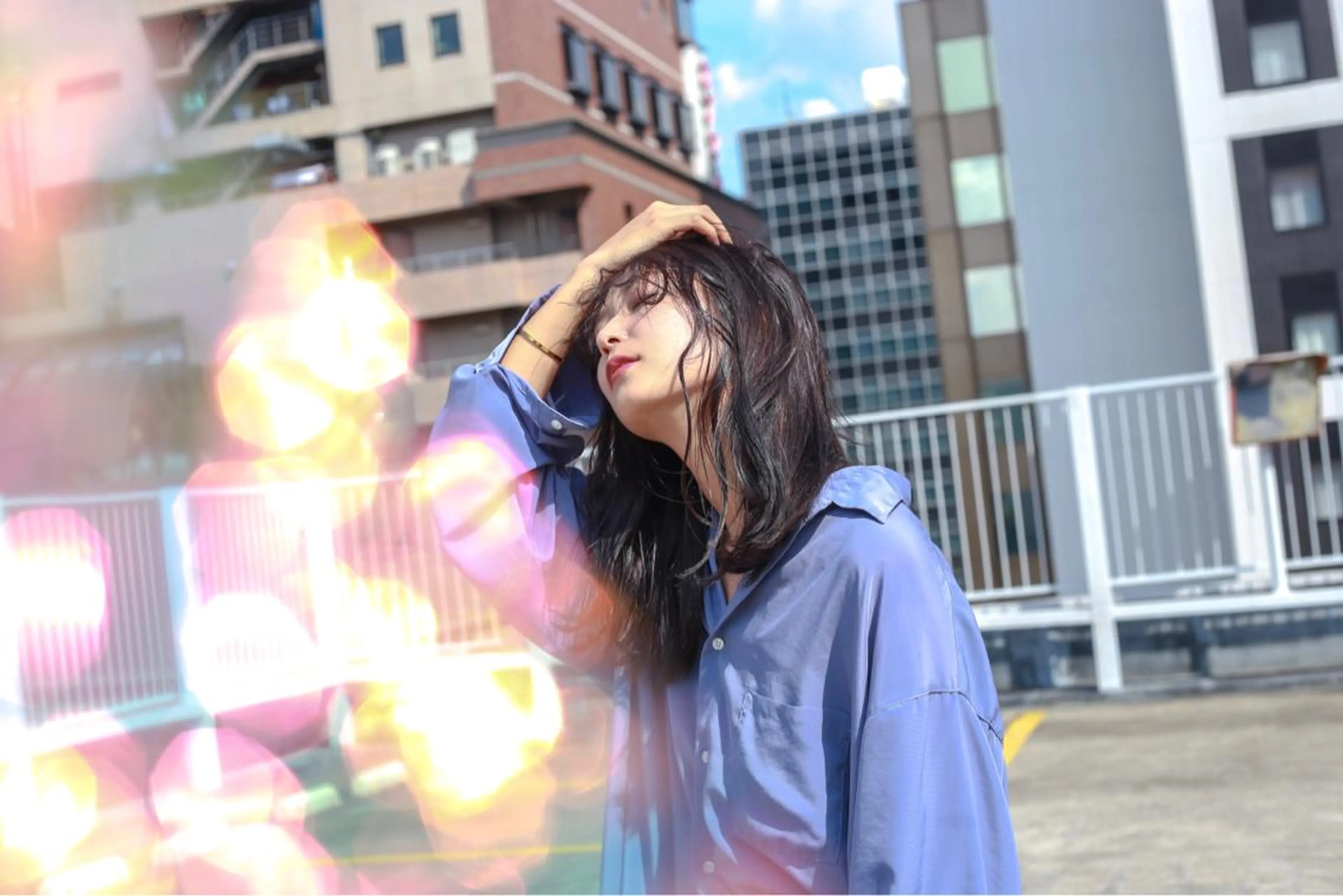 カラー ヘアカラー nessヤマサキ リュウタのヘアスタイル