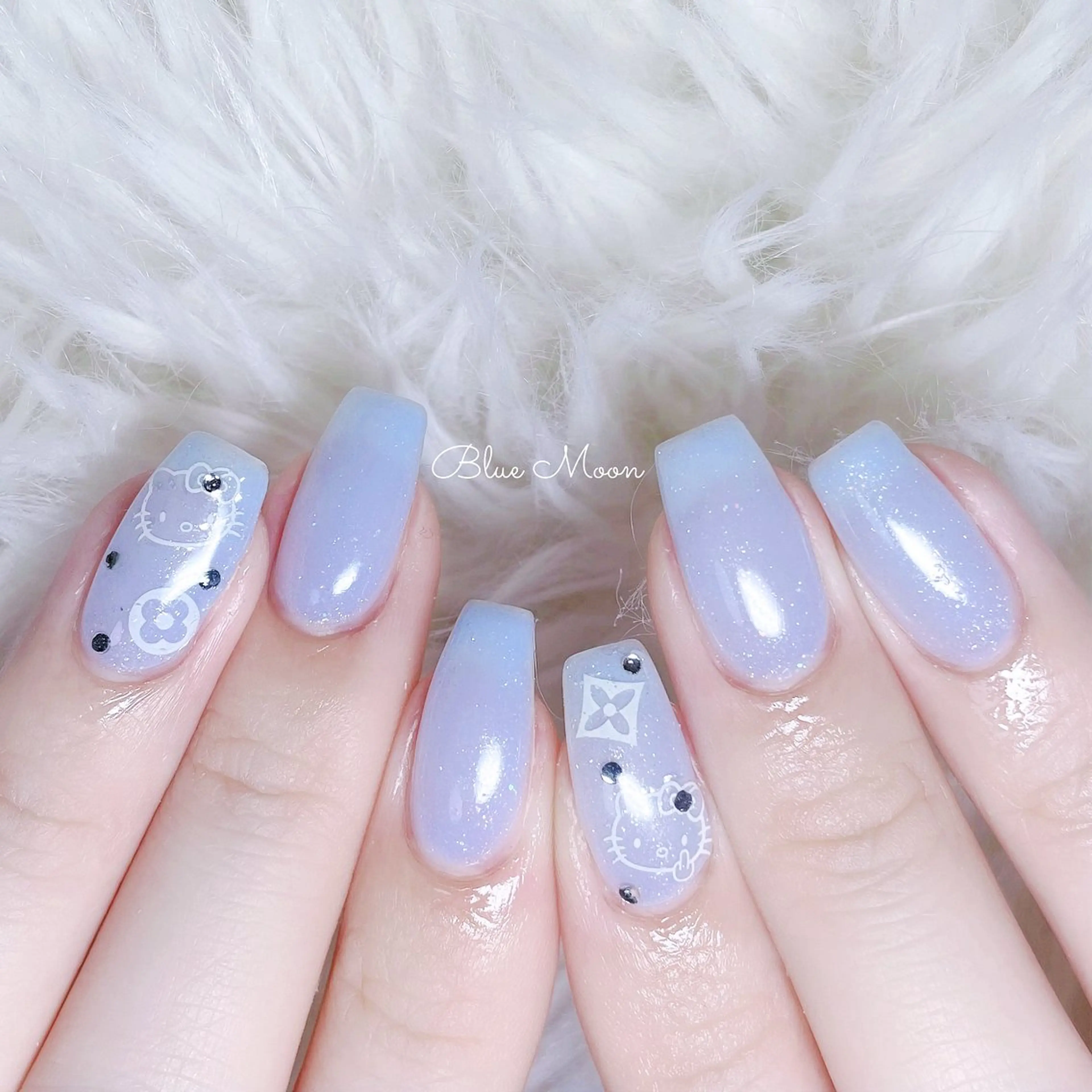 ネイル ハンドネイル フットネイル nail salon Blue Moonのネイルデザイン
