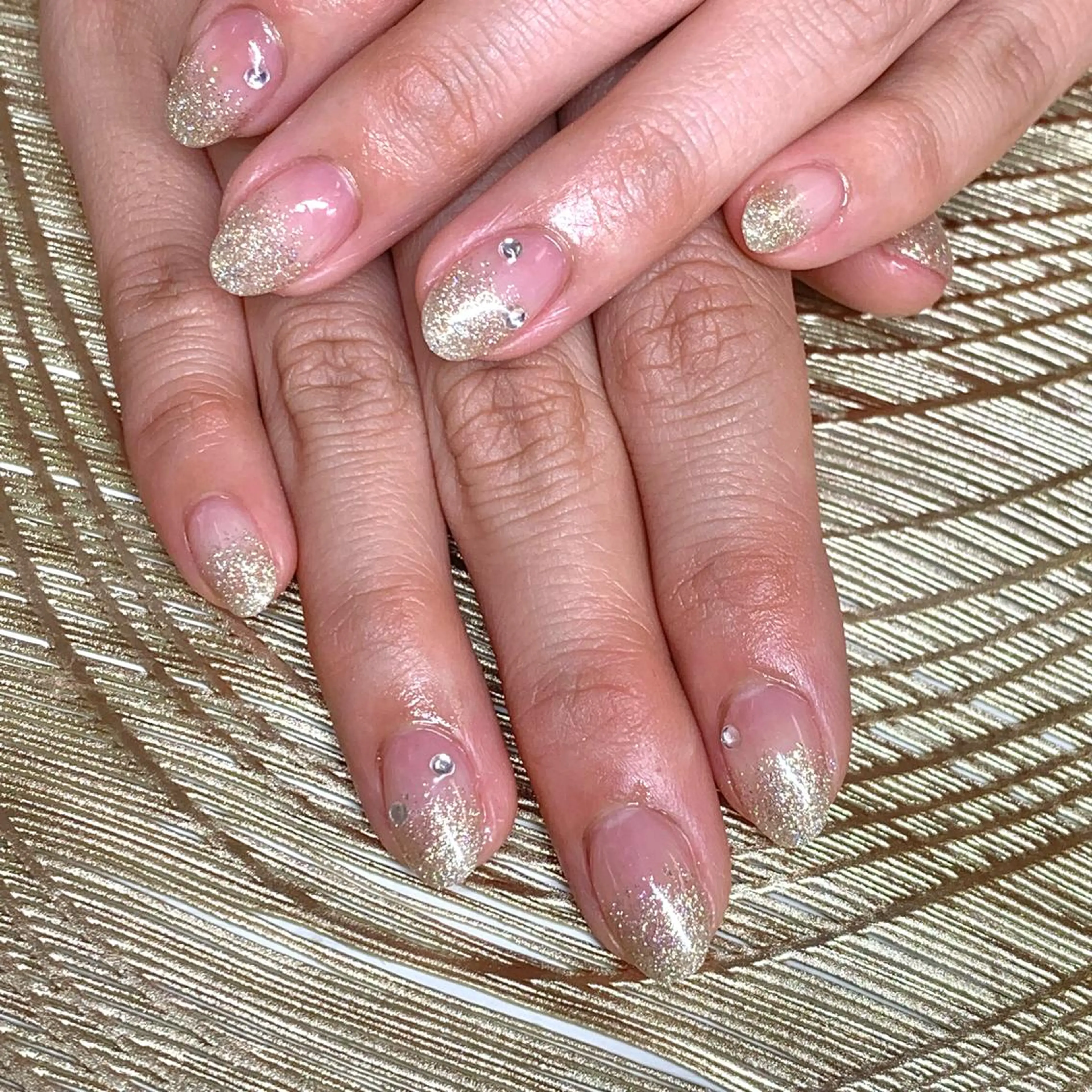 ネイル ハンドネイル καρδιά -ｶﾙﾃﾞｨｱ-のネイルデザイン