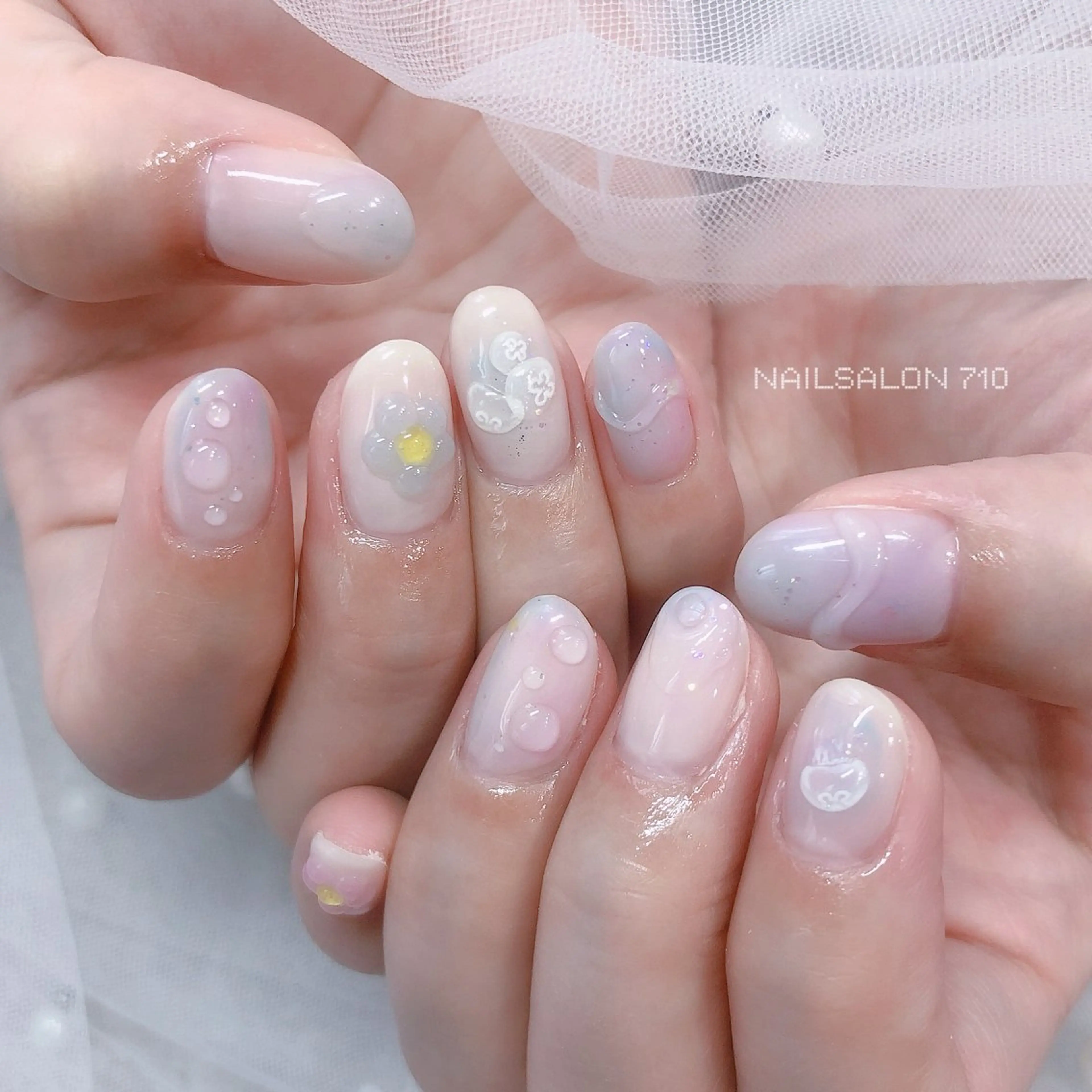 ネイル ハンドネイル フットネイル ナナイチゼロ I.Naoのネイルデザイン