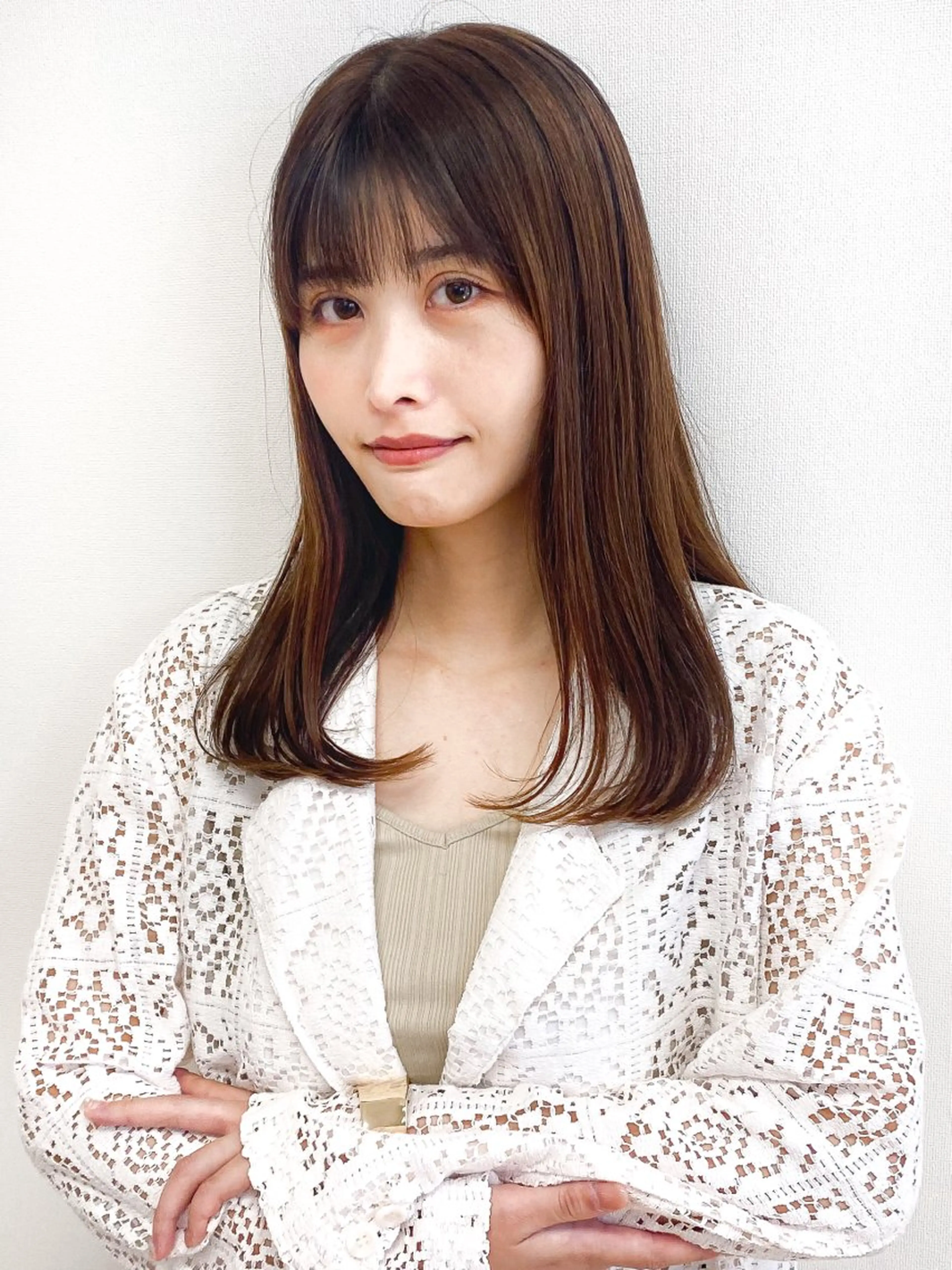 ロング カラー BASSA下井草店所属・齋藤 夏花のヘアスタイル