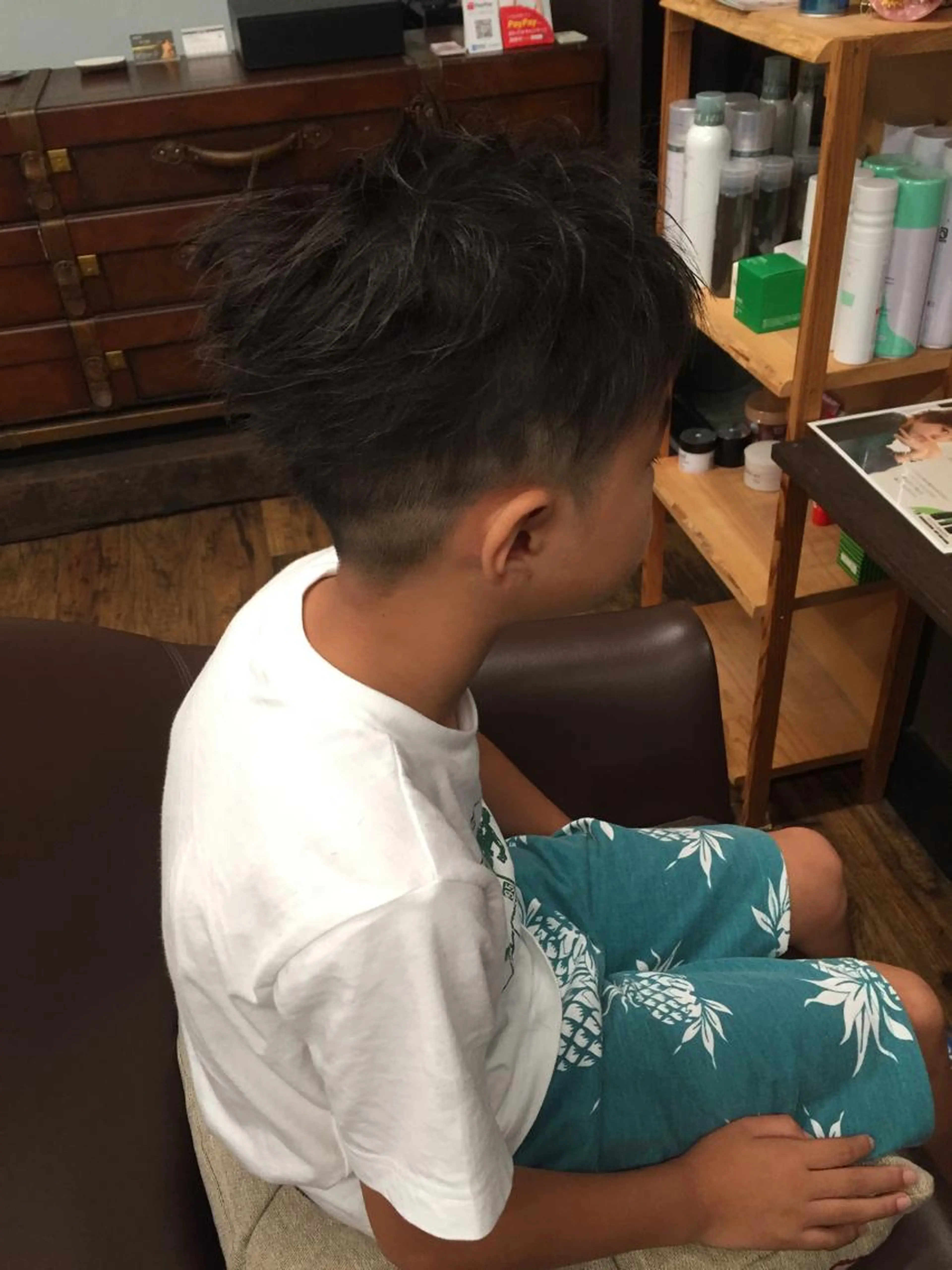 子供カットの写真