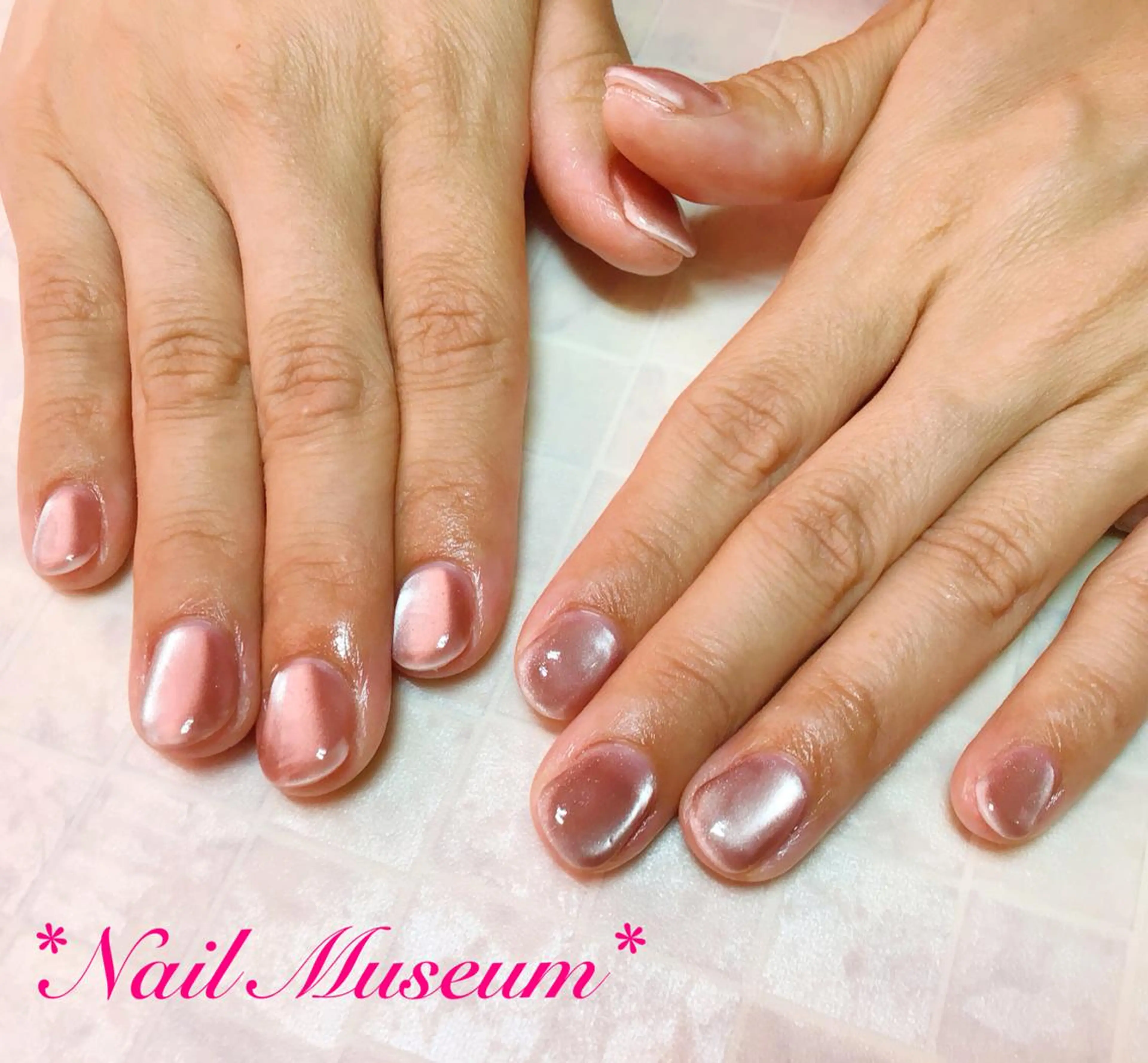 ネイル アートネイル フットネイル フレンチネイル ジェルネイル ハート マグネットネイル💛 Hayakawaのネイルデザイン