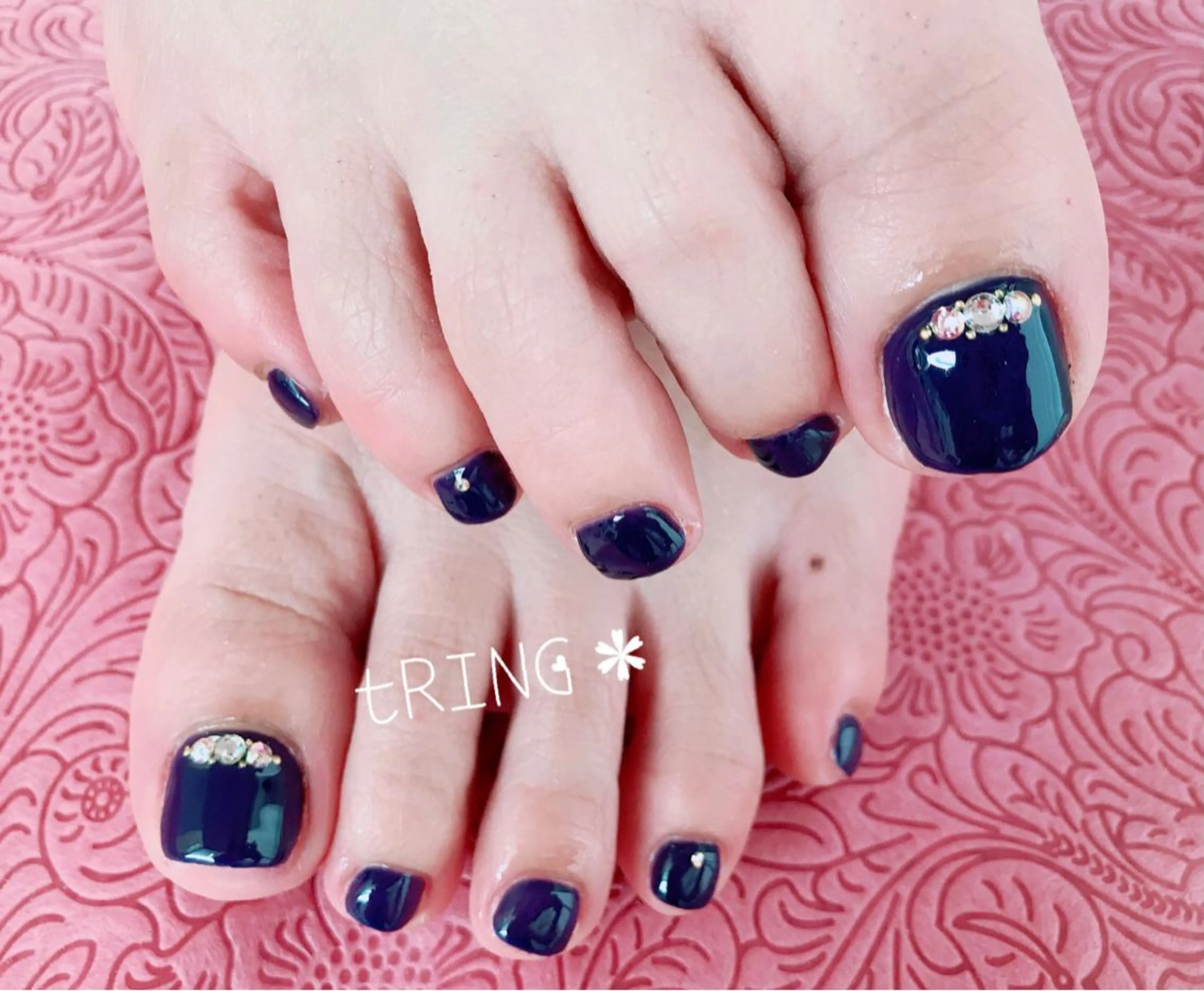 ネイル フットネイル tRING＊ しいの木台のネイルデザイン