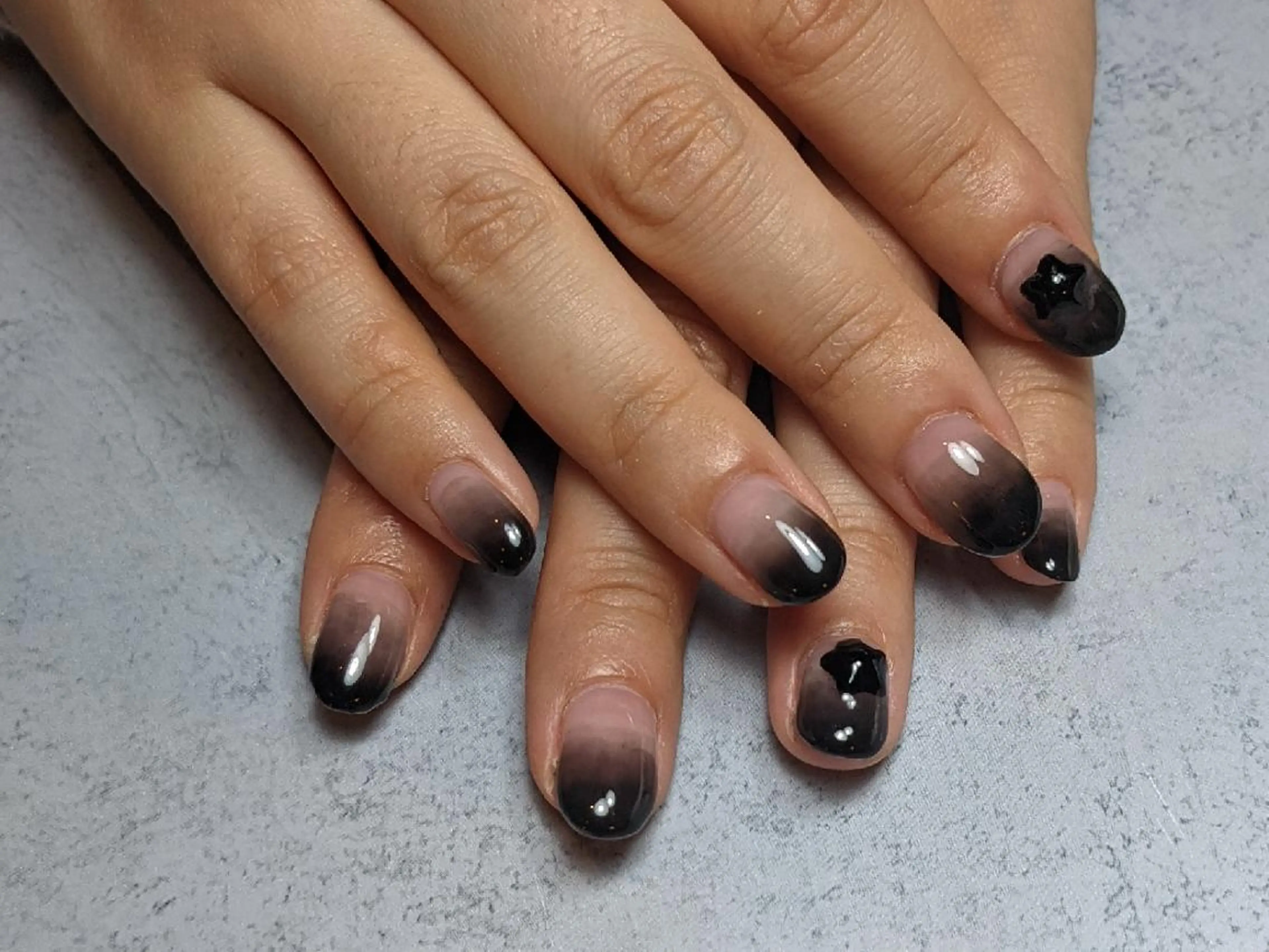 ネイル グラデーション ハンドネイル Nail SIRANGANAのネイルデザイン