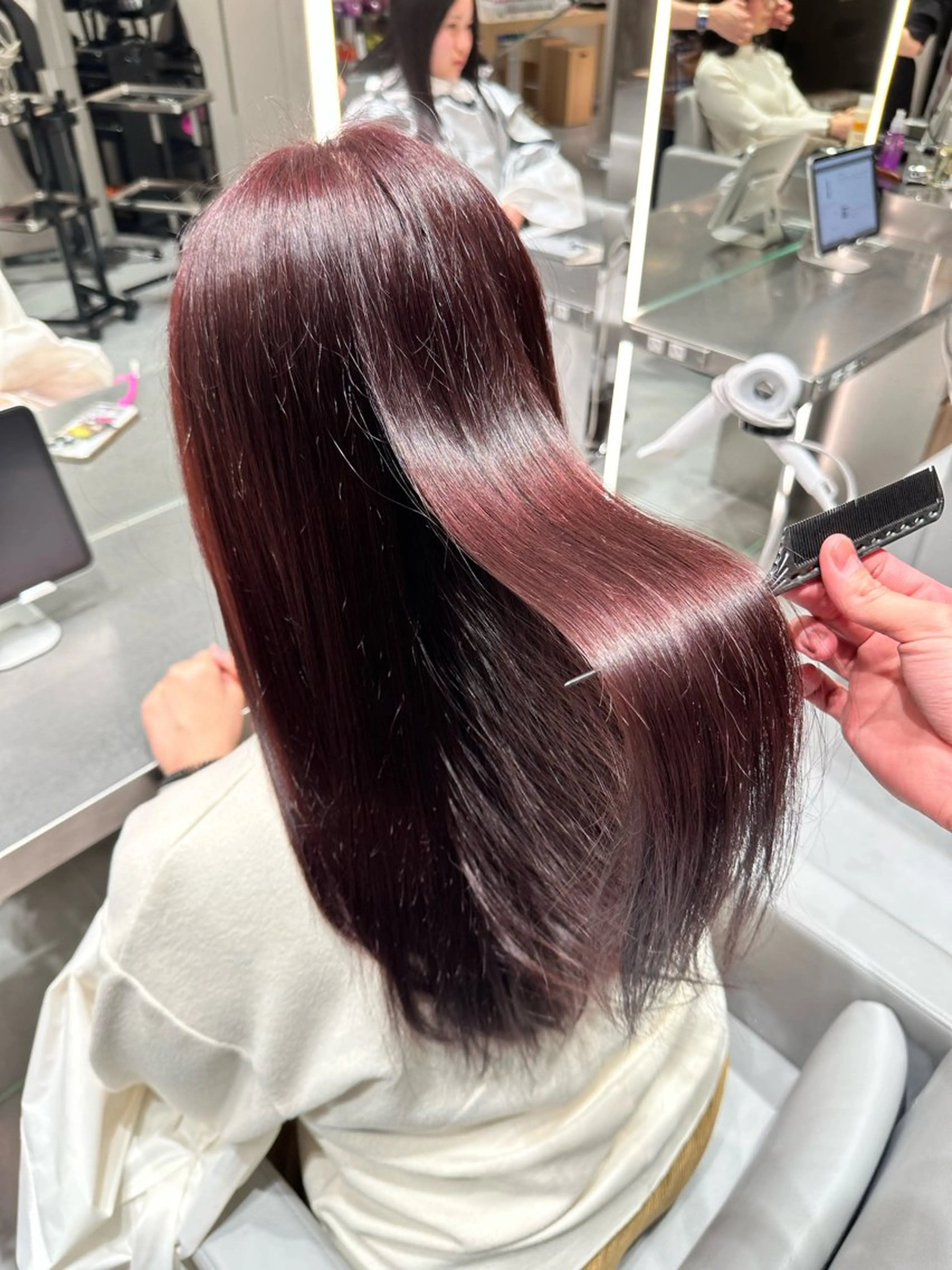 ロング 富所 航琉のヘアスタイル