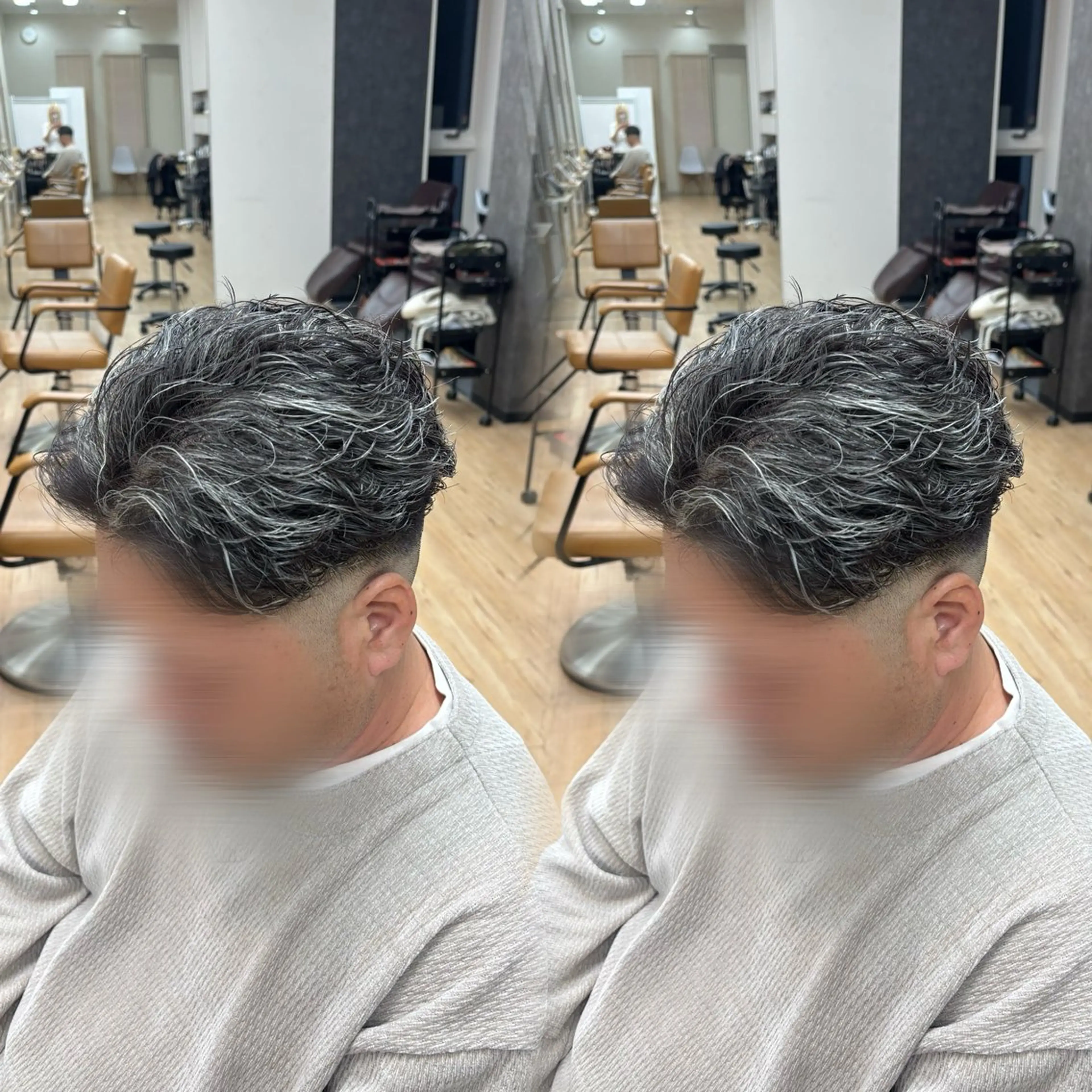 メンズ メンズメッシュ メンズパーマ カット パーマ 葉南/メンズブリーチ /メンズパーマのヘアスタイル