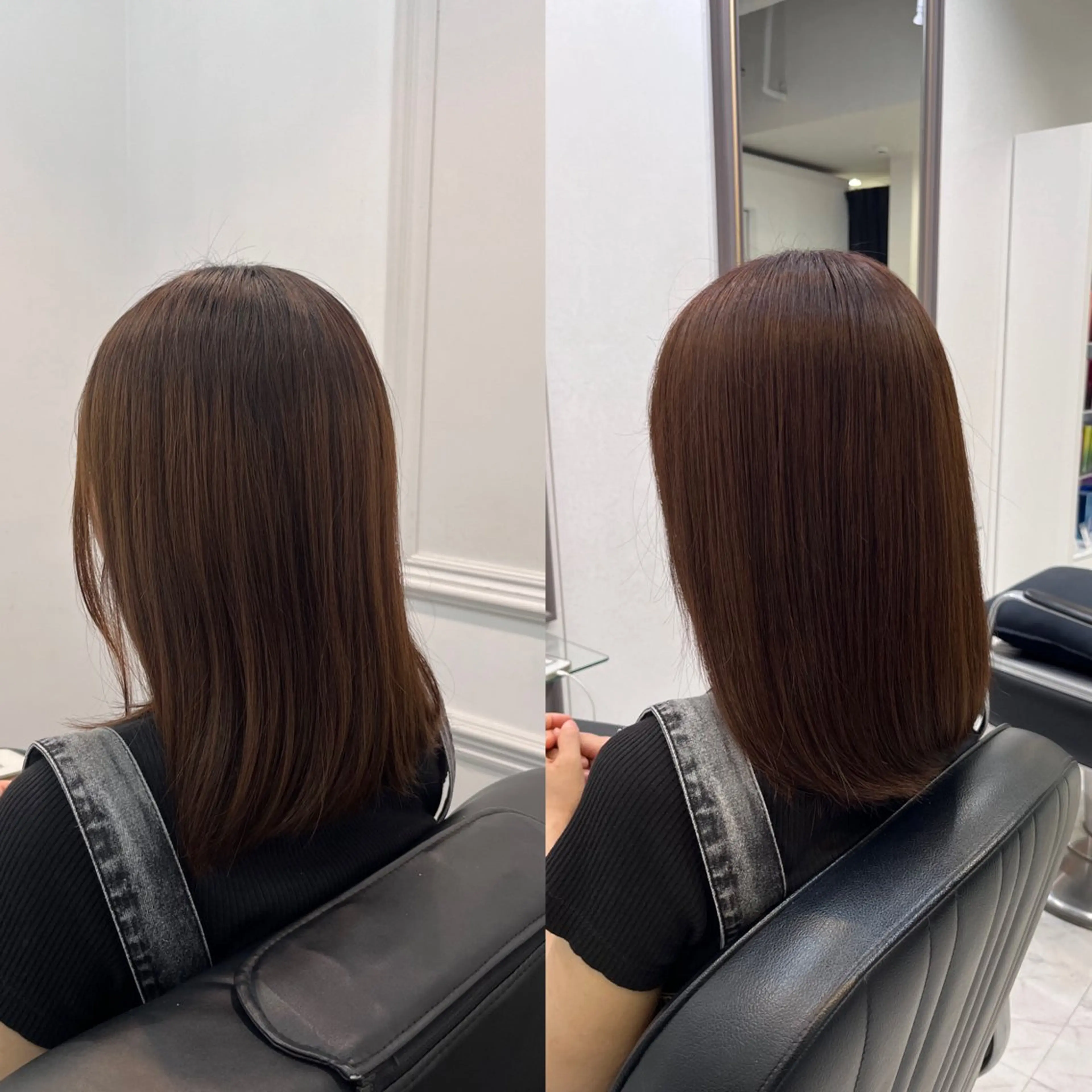 ミディアム カラー トリートメント THE  ESCALA表参道所属・Hana🌷/ 透明感/艶髪/表参道のヘアスタイル