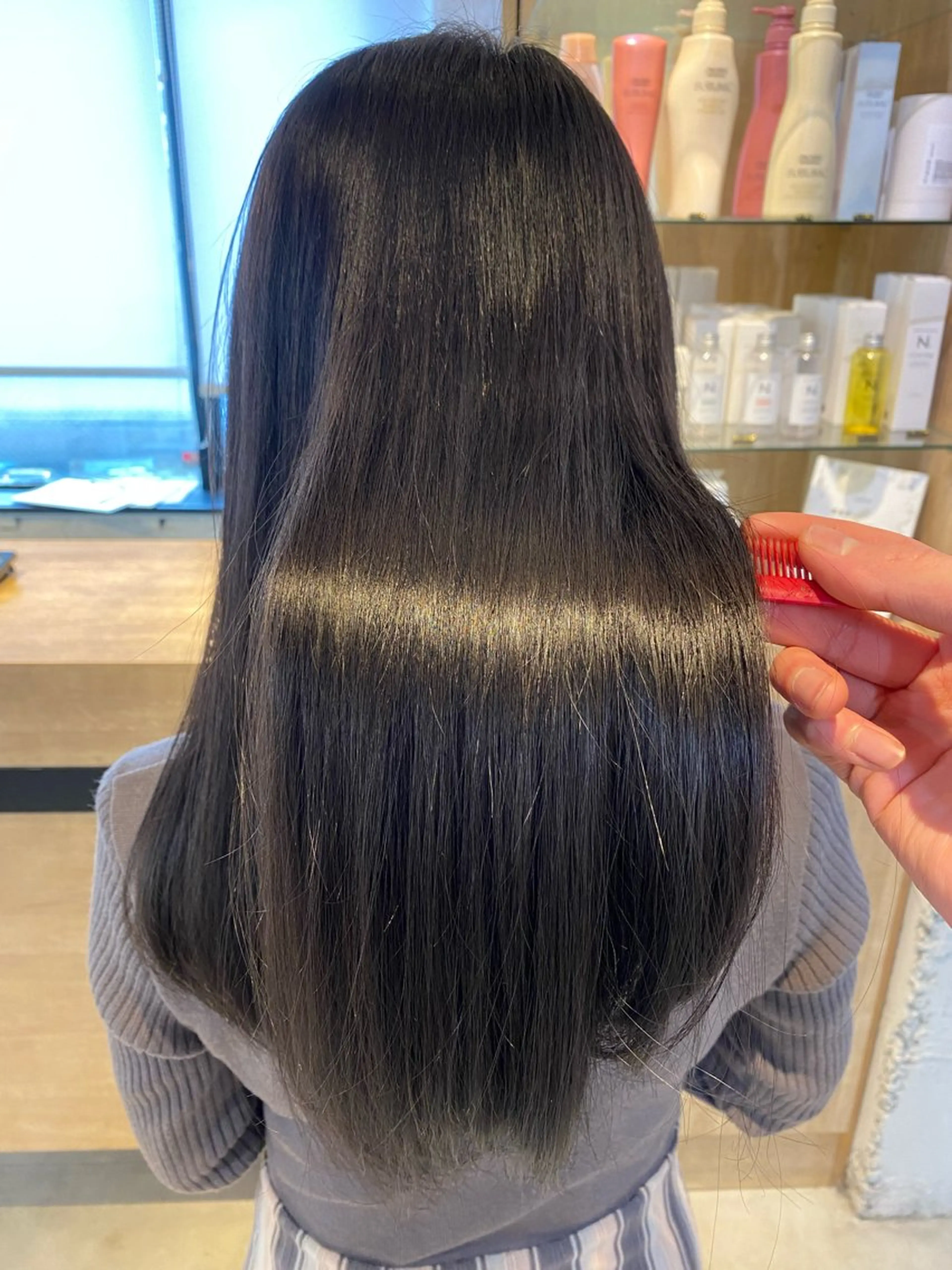 ✨カット+カラー+髪質改善トリートメント⭐️💫の写真