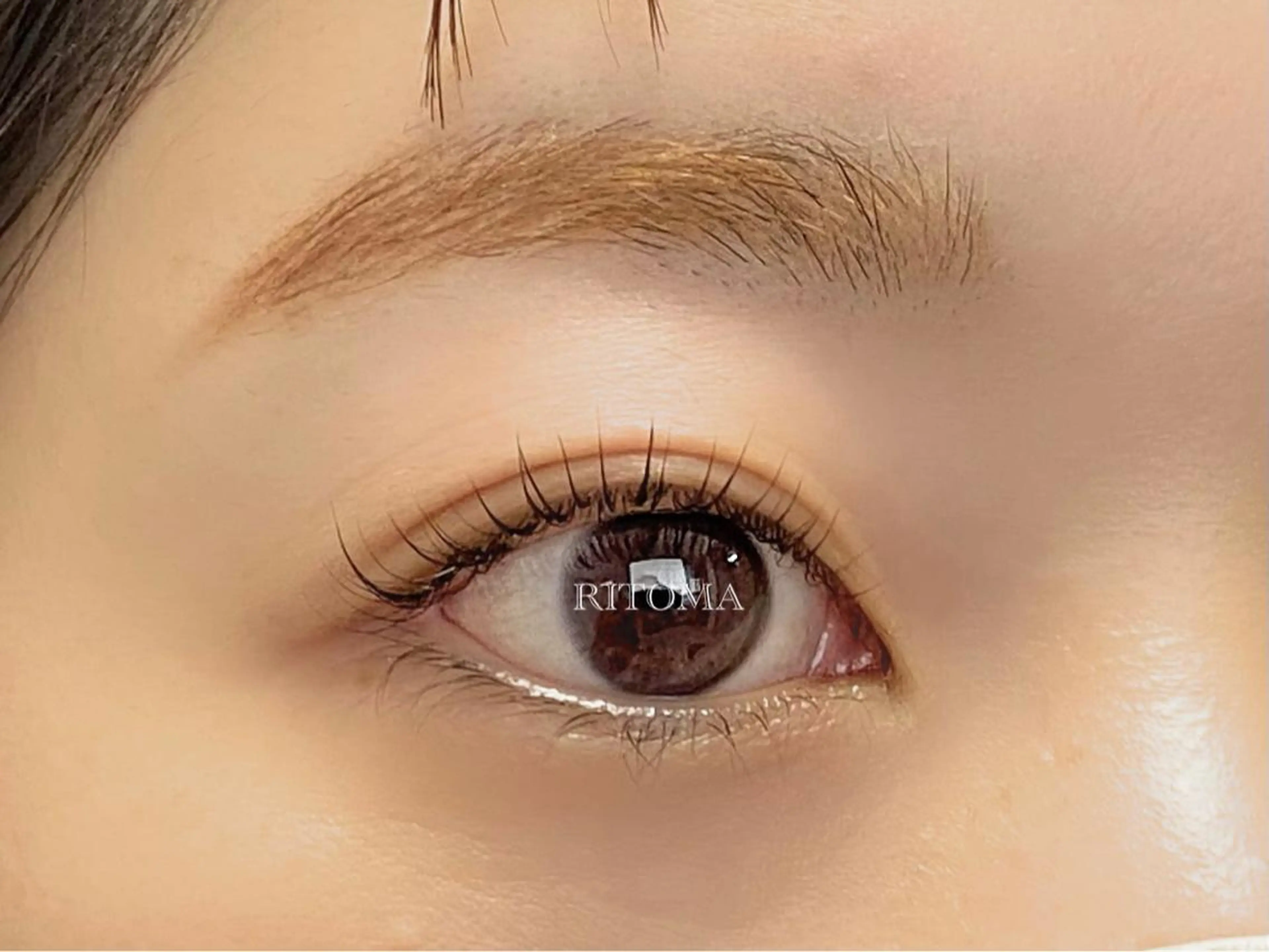 マツエク・マツパ パリジェンヌラッシュリフト 一重×まつ毛パーマ マツパ RITOMA所属・RITOMA ritomaのマツエク・マツパデザイン