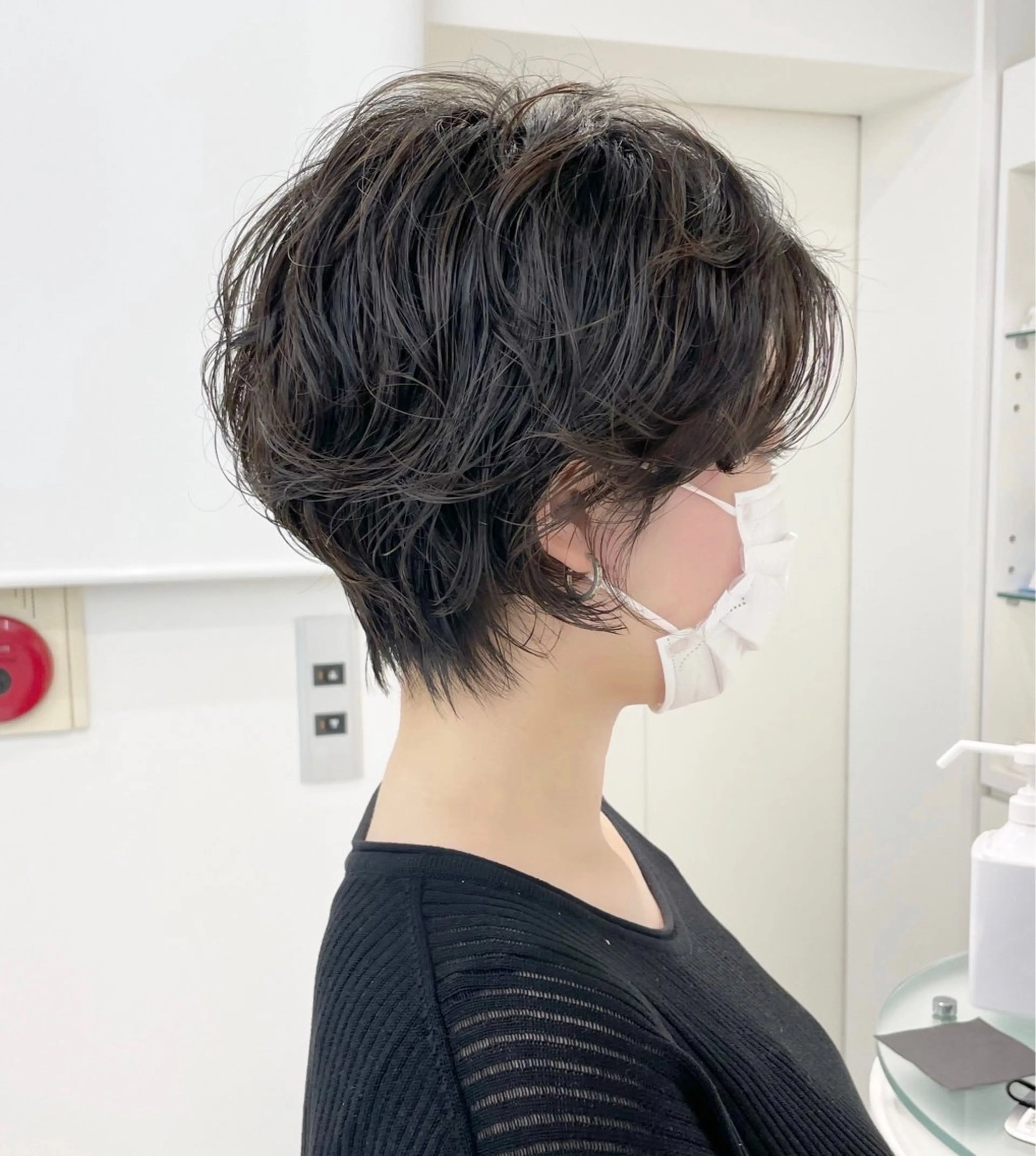 ショート パーマ 🍎ハイトーンカラー /MANA🍎のヘアスタイル