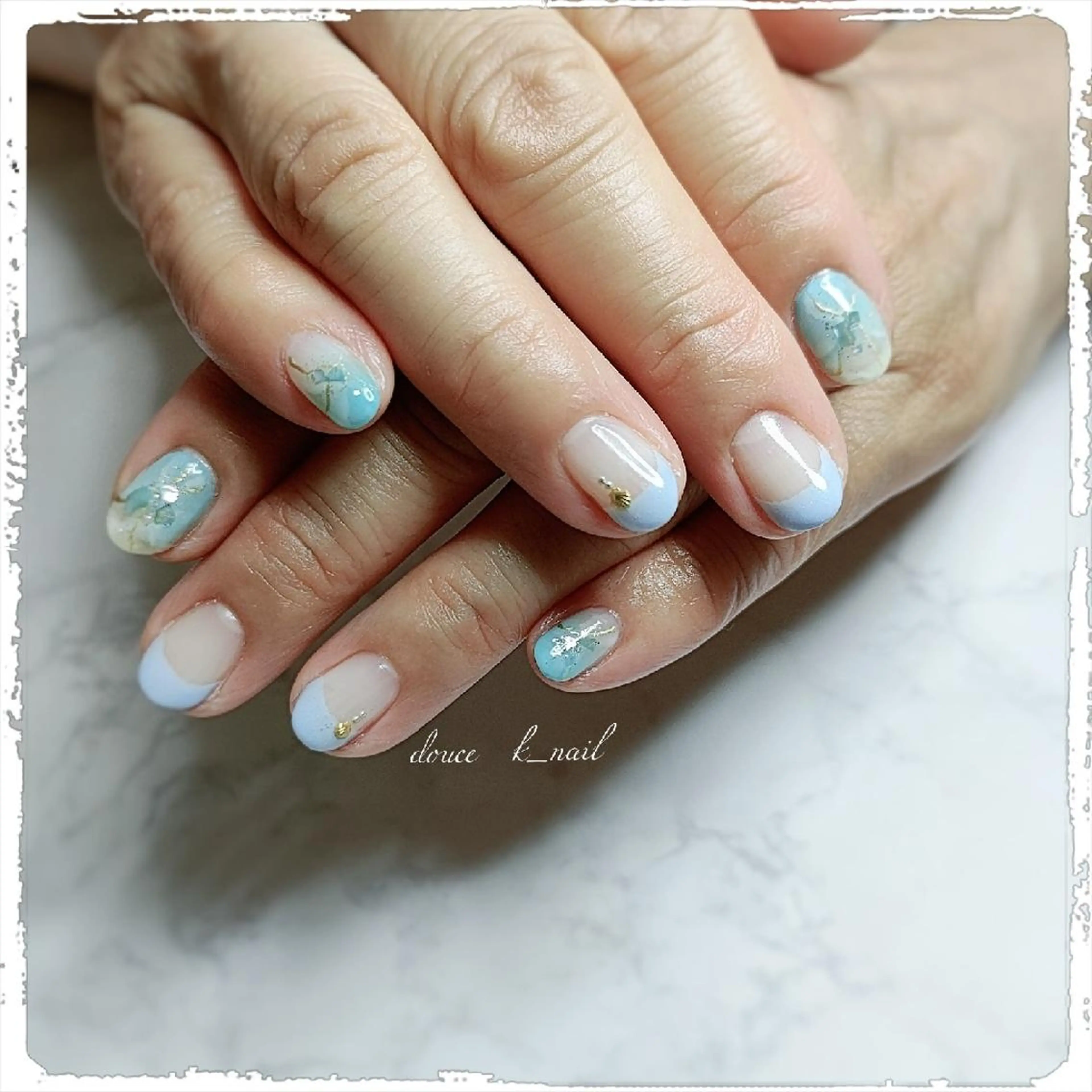 ネイル 夏ネイル douceknail所属・本厚木南口 徒歩3分のネイルデザイン