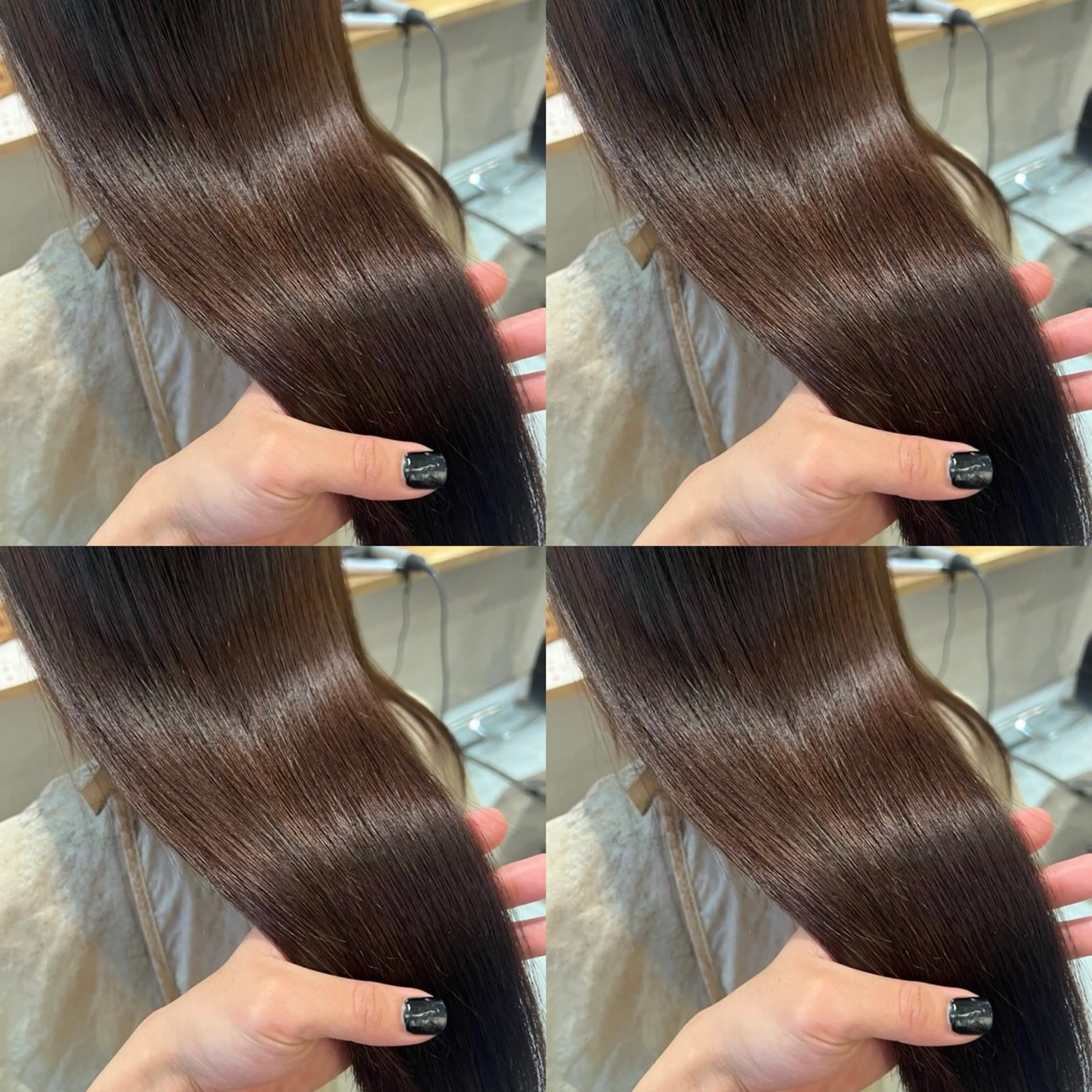 ロング カラー ブラウンカラー チョコレートブラウン 髪質改善 韓国風ヘア カット ヘアカラー トリートメント 店長✨️韓国ヘア✖️ 髪質改善カラー／純大のヘアスタイル