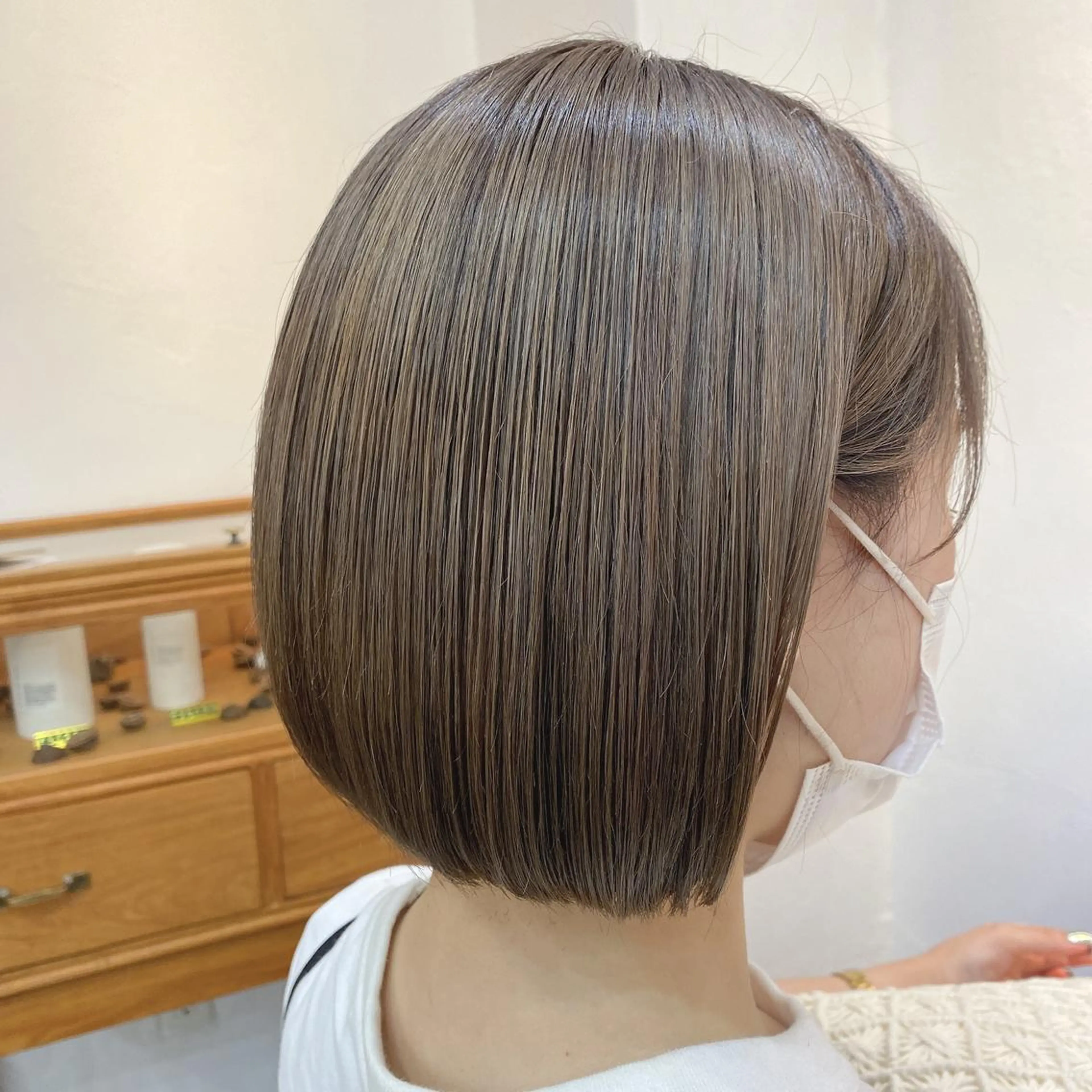 ショート 髪質改善/透感カラー 山下輝人のヘアスタイル