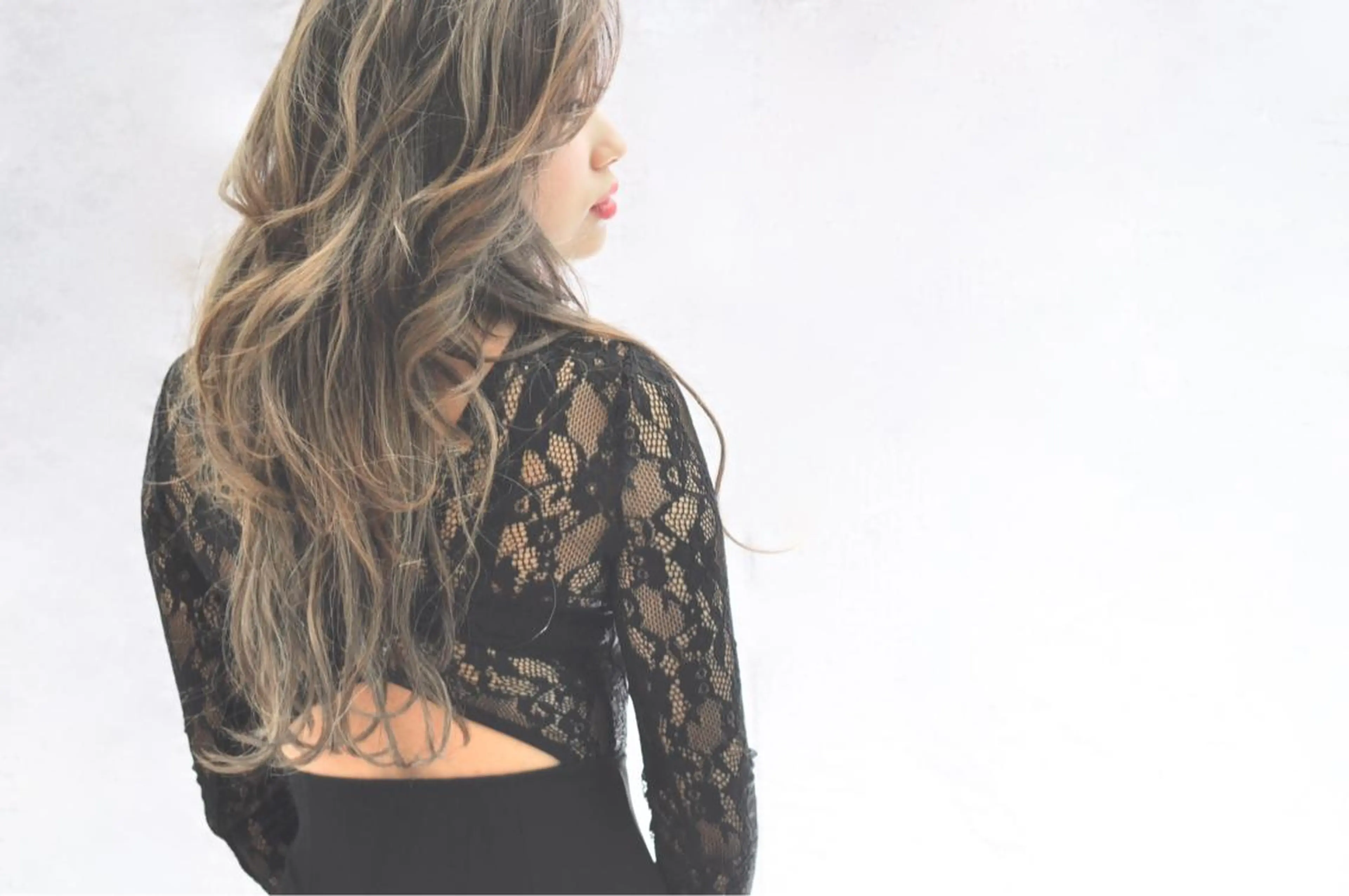 カラー+バリァージュ+トリートメントの写真