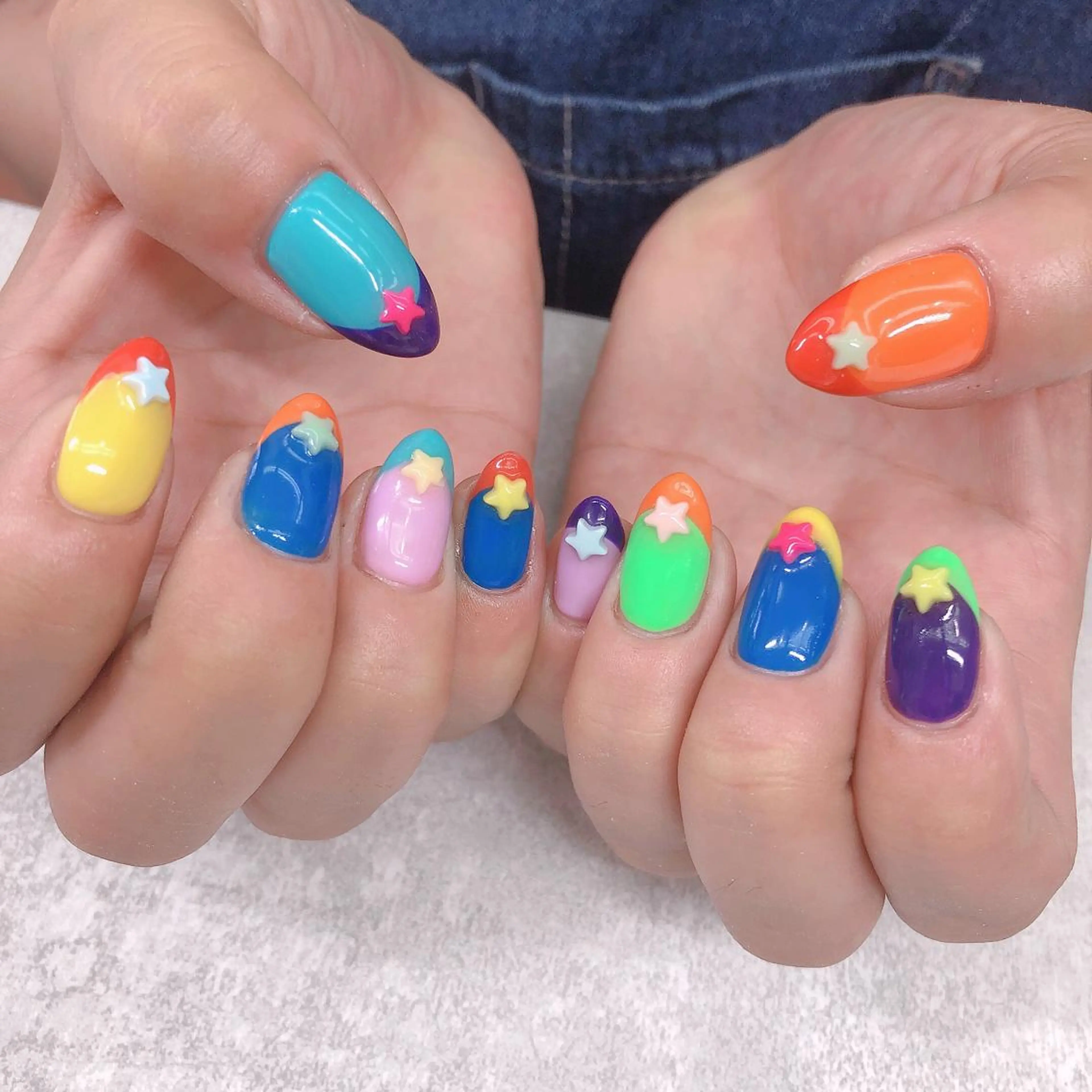 ネイル ハンドネイル フットネイル ナナイチゼロ I.Naoのネイルデザイン