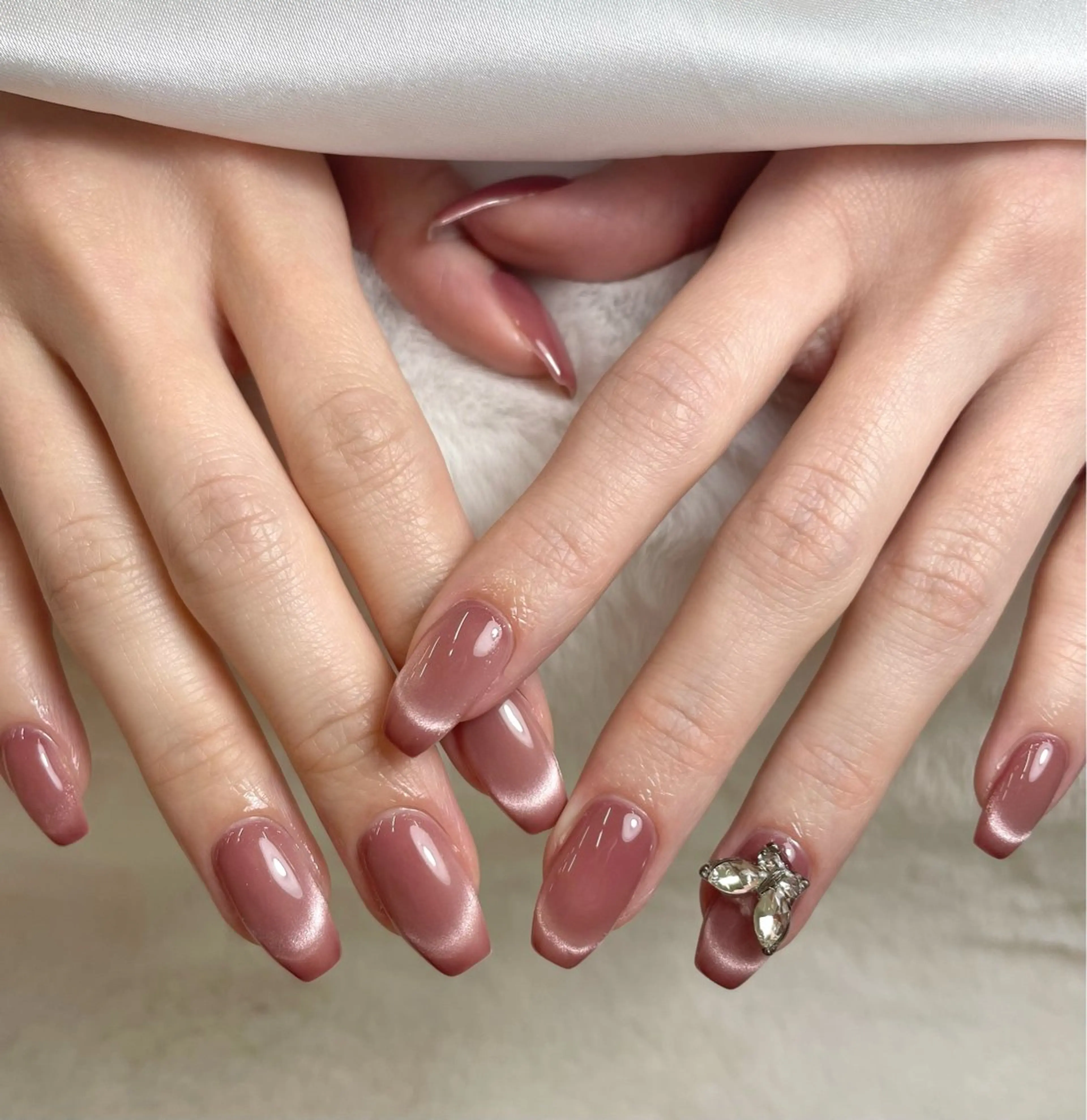 ネイル ハンドネイル 竹 🎋のネイルデザイン