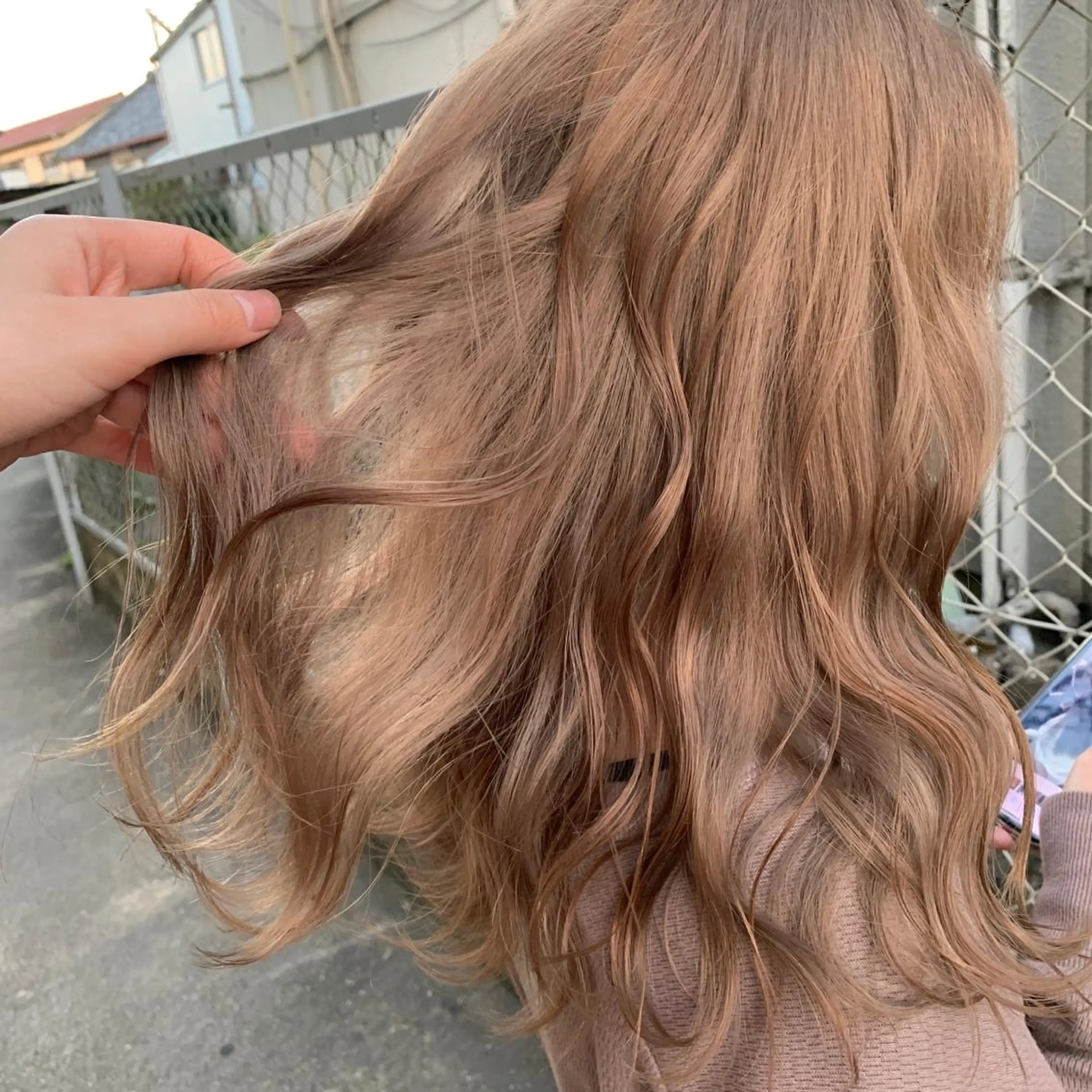 ロング カラー MIL心斎橋所属・Clair クレアのヘアスタイル