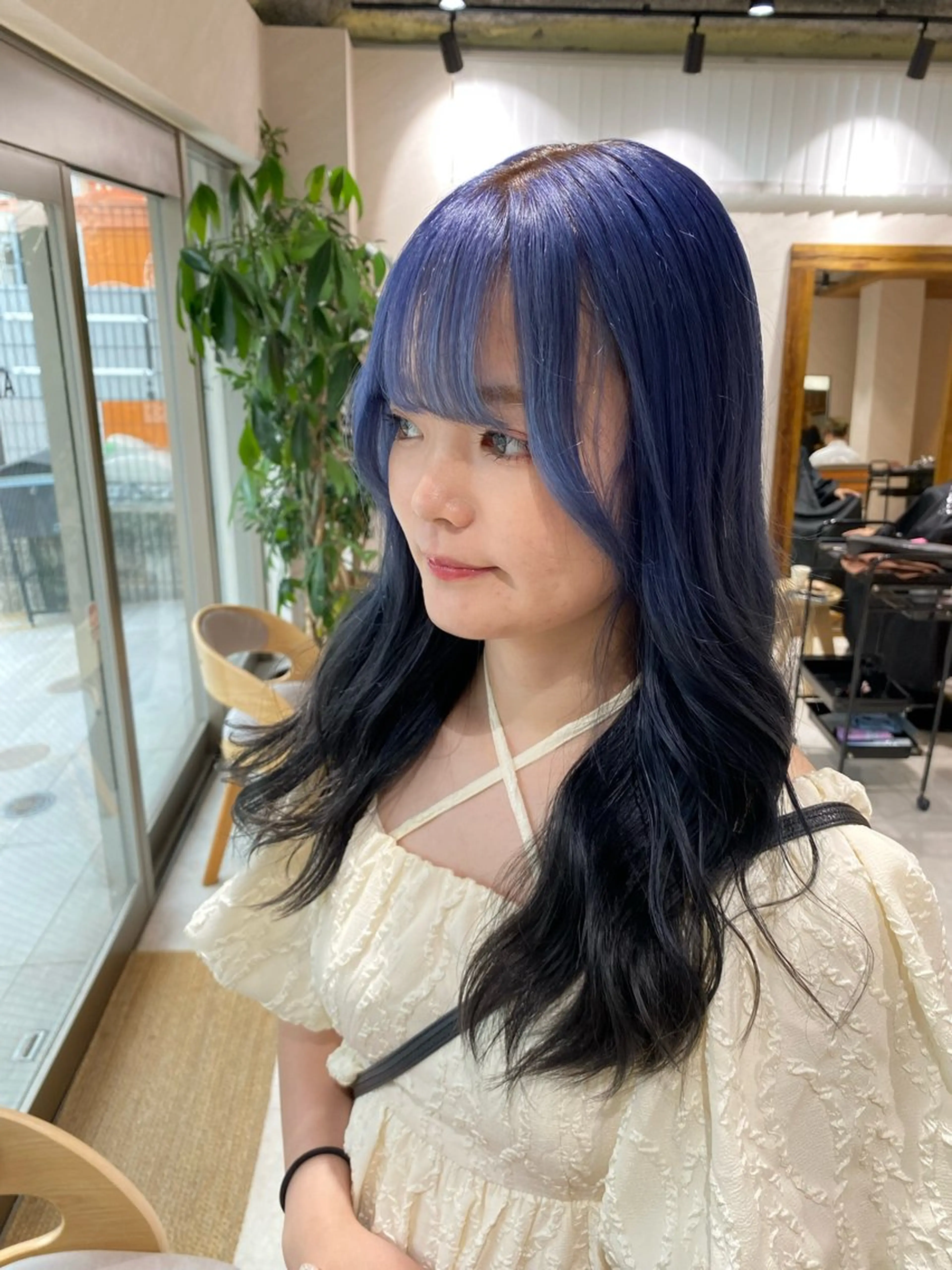 セミロング カラー ヘアカラー 🌼似合わせカラー / Misaki🌼のヘアスタイル