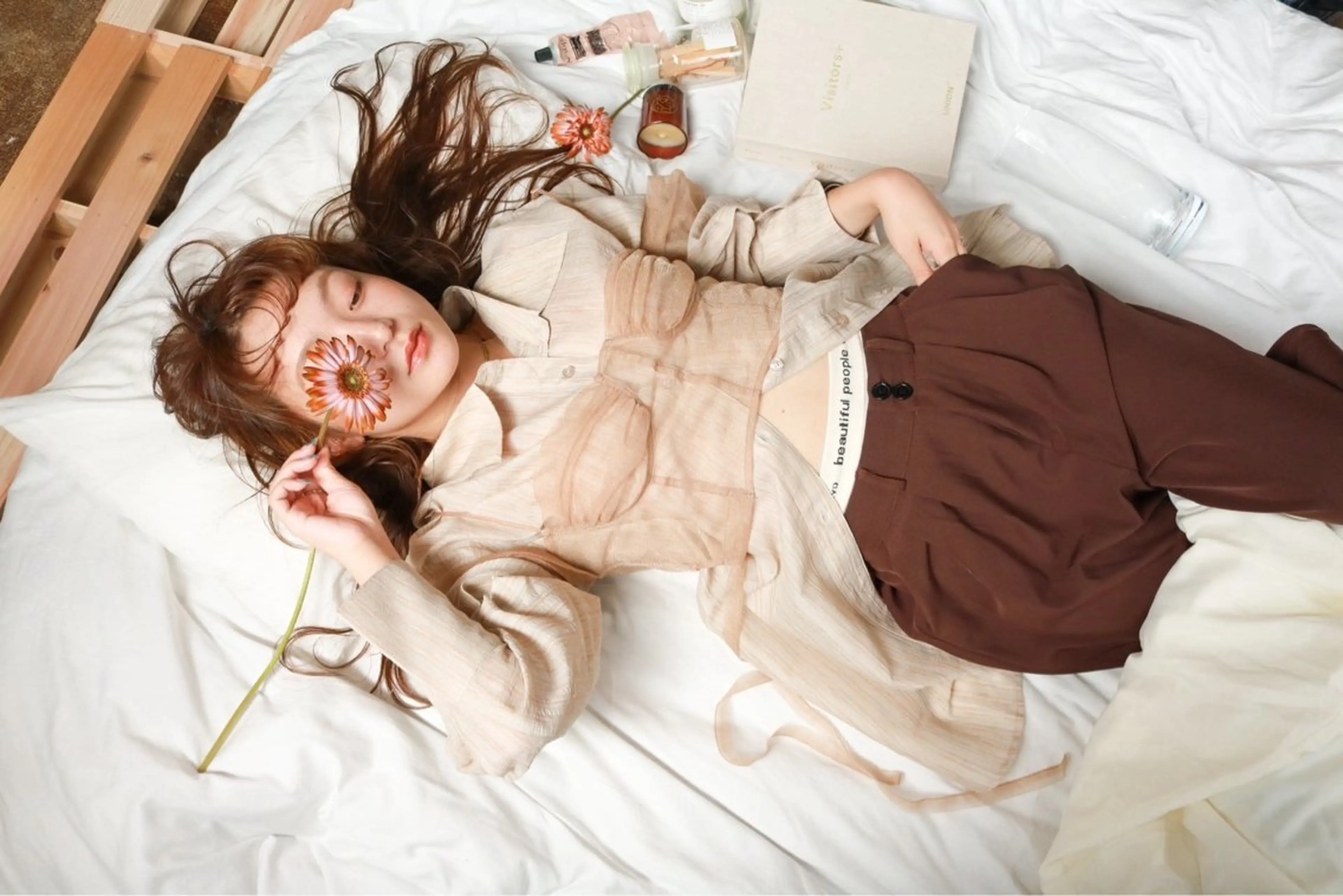 ロング 森綱 悠 /ボブ/ブリーチのヘアスタイル