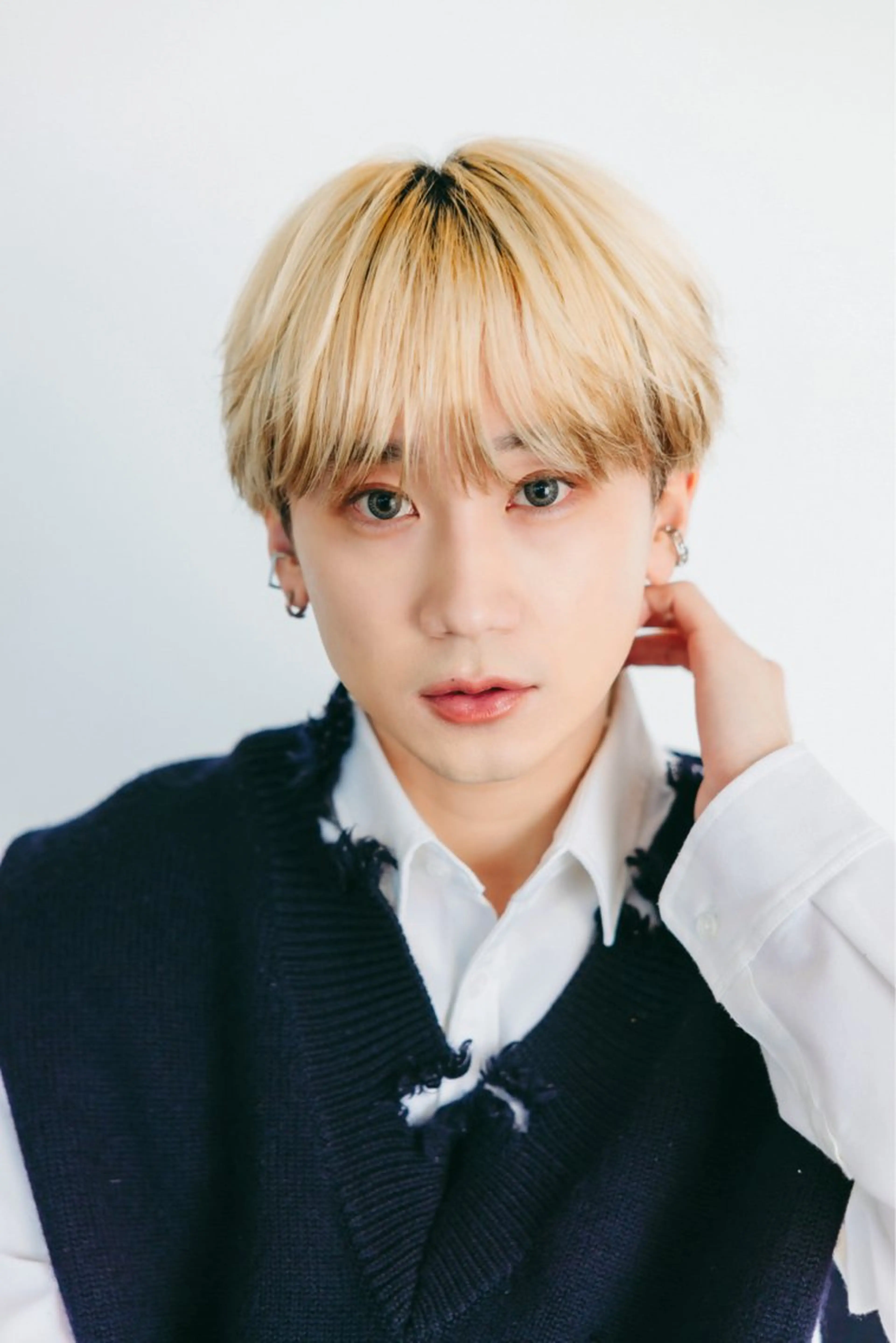 メンズカット＋ワンカラーの写真