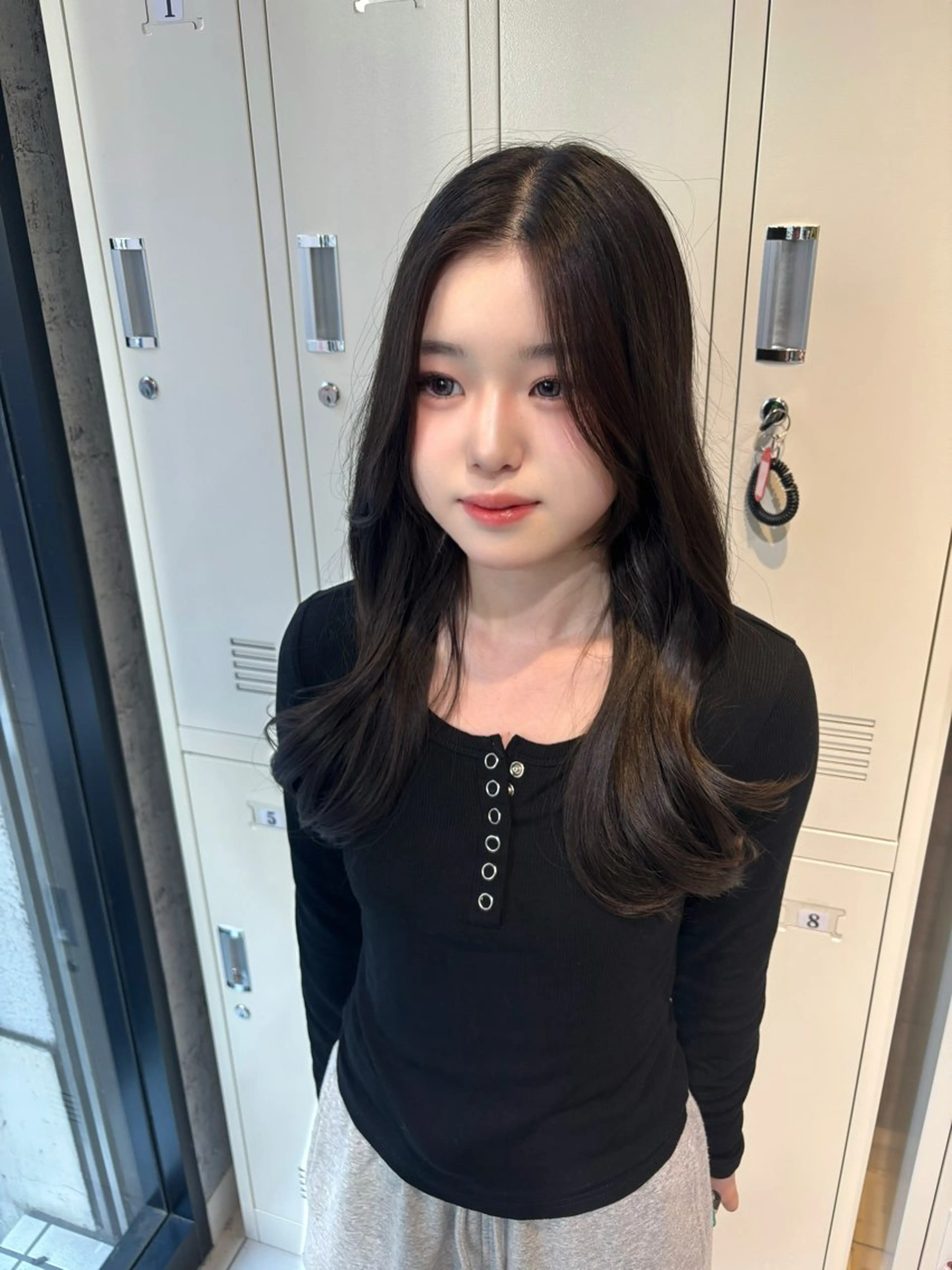 ロング カット 髪質改善韓国レイヤー /カラー/miyuのヘアスタイル