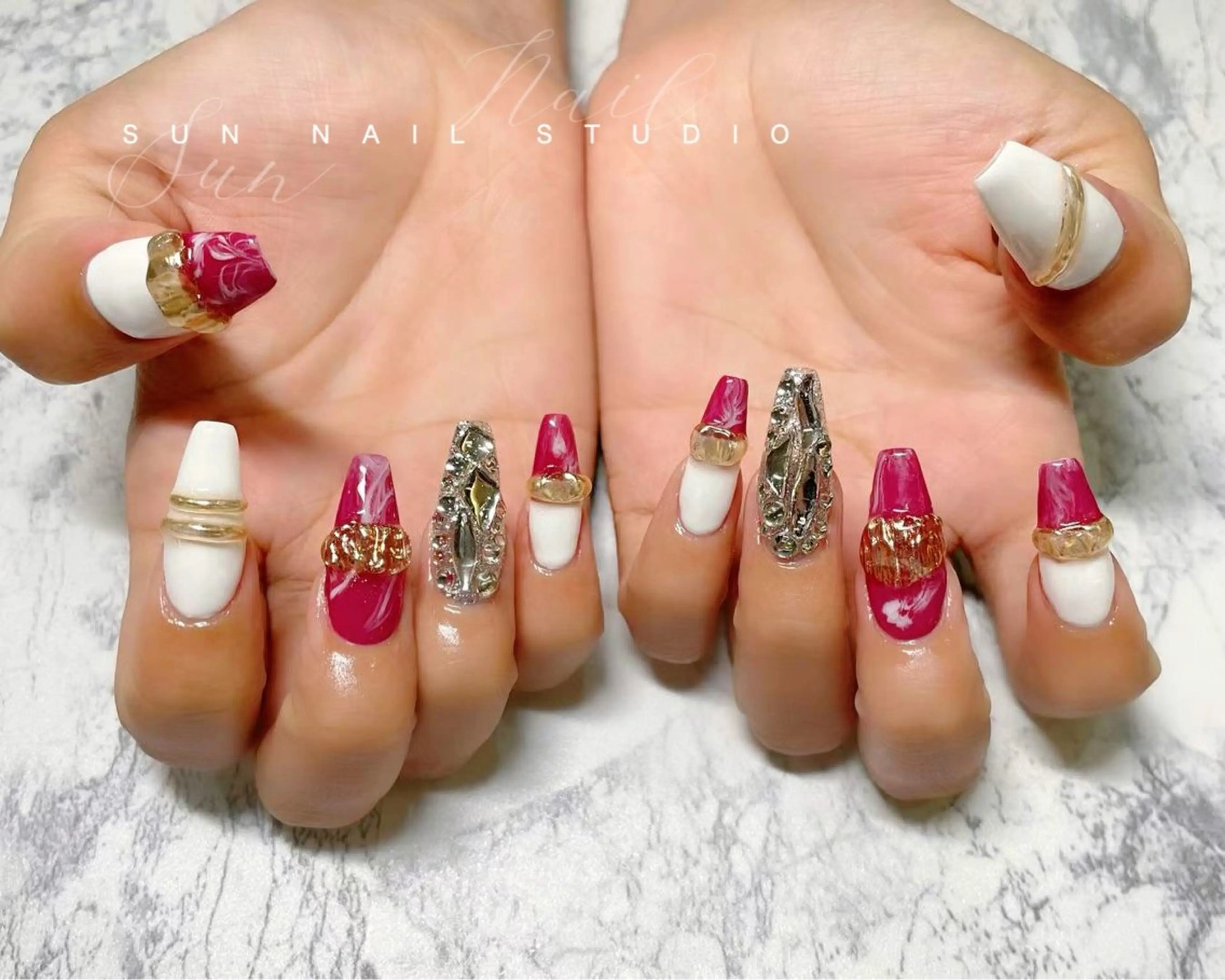 ネイル SUN nail上本町のネイルデザイン