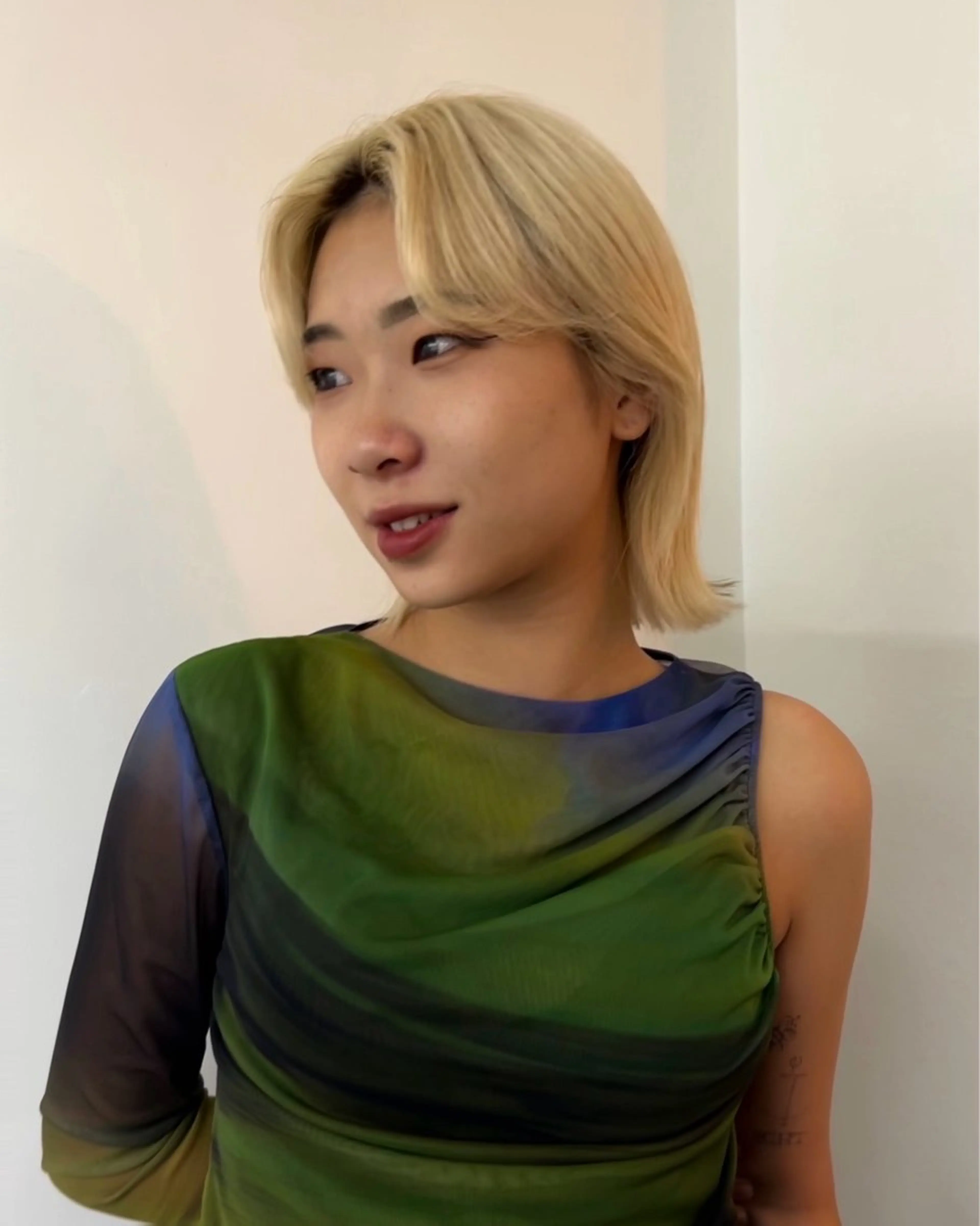 ミディアム カラー 名古屋栄/ブリーチ/ ボブ🧃木下桃嘉のヘアスタイル