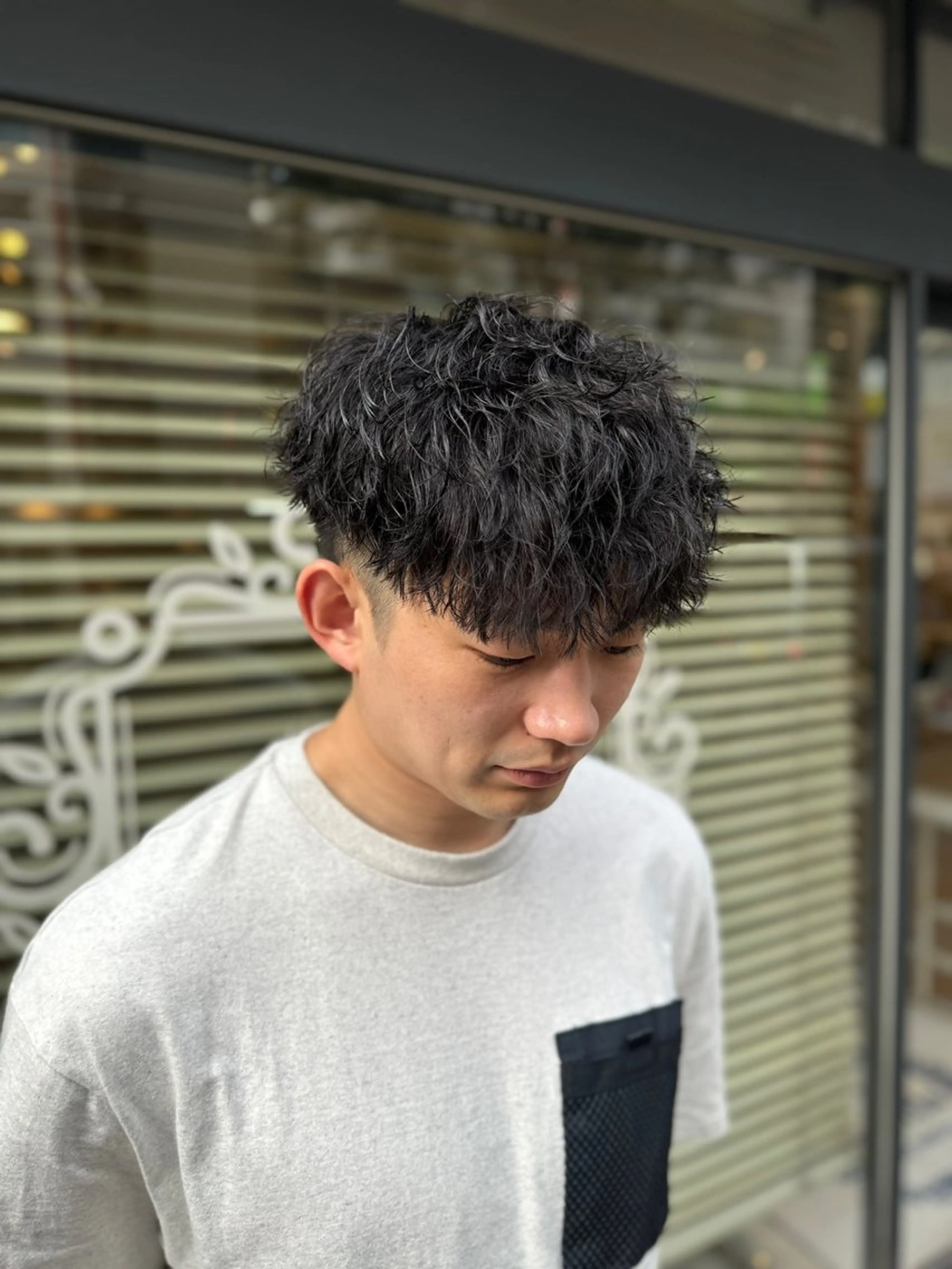 メンズ カット パーマ 大宮/メンズパーマ 関勇也のヘアスタイル