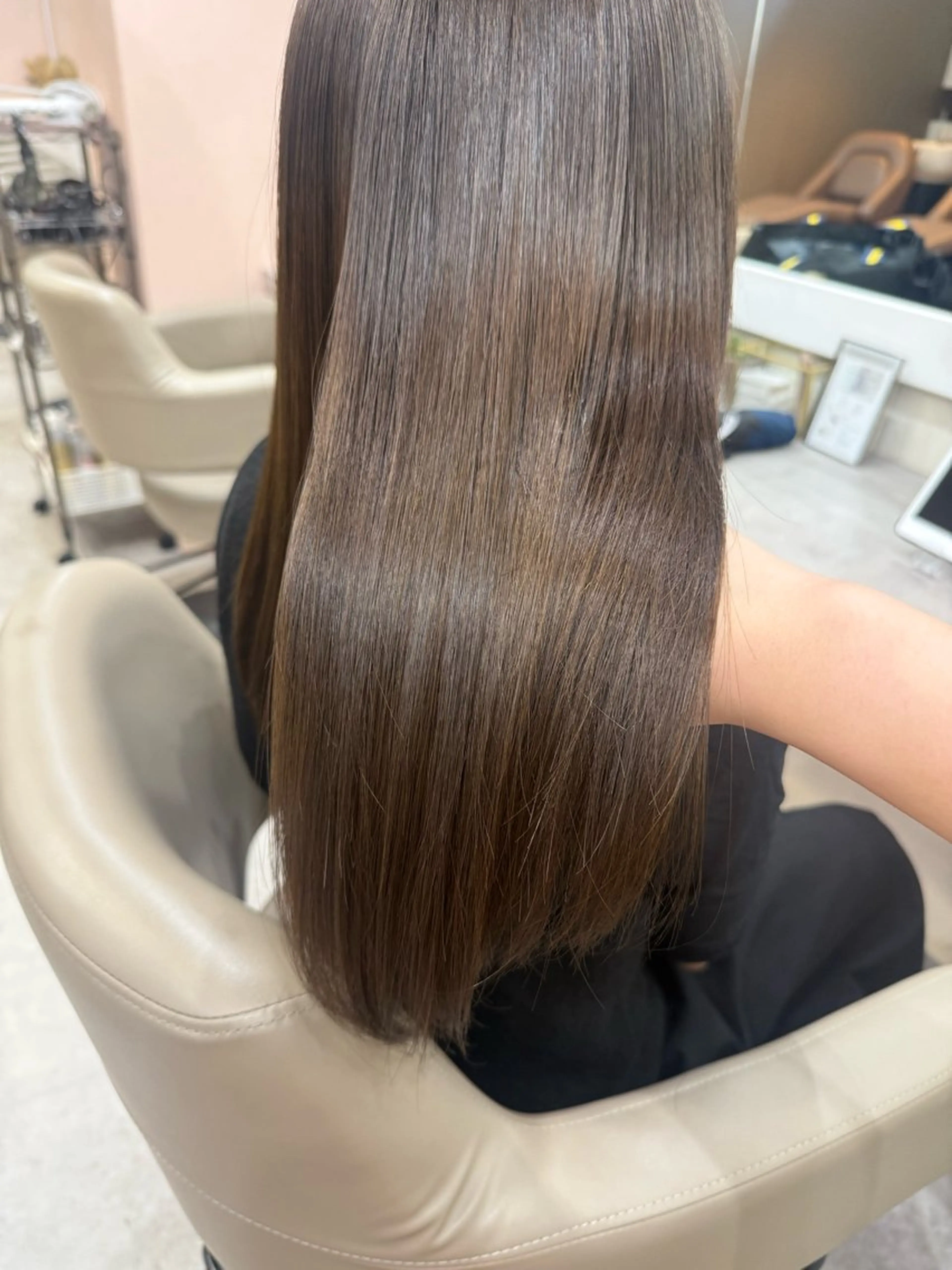 ロング 髪質改善 トリートメント トリートメント 韓国風パーマ/ヘア セット/店長みづきのヘアスタイル