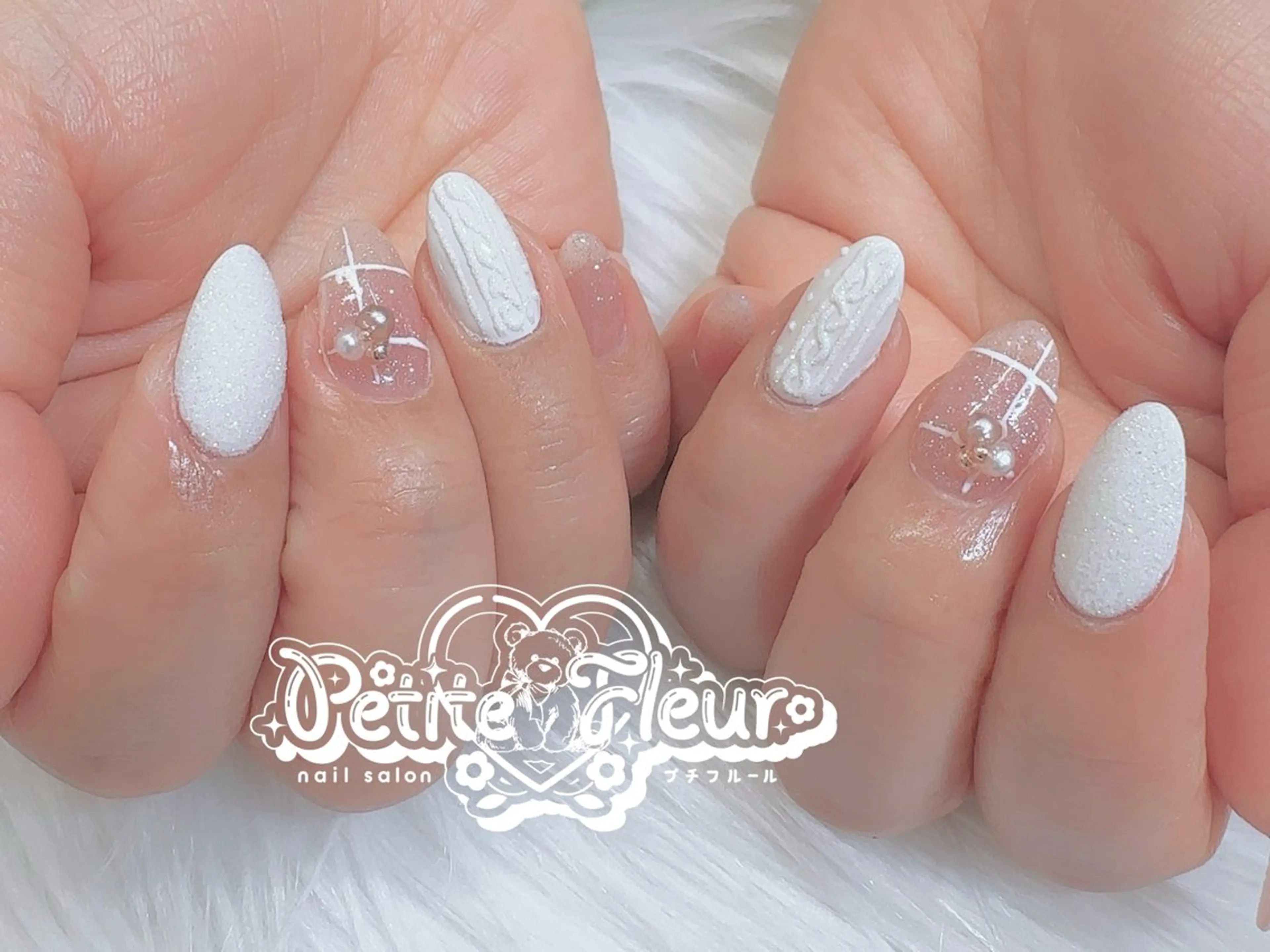 ネイル ハンドネイル ❁⃘*。Petite fleur❁⃘*りさのネイルデザイン