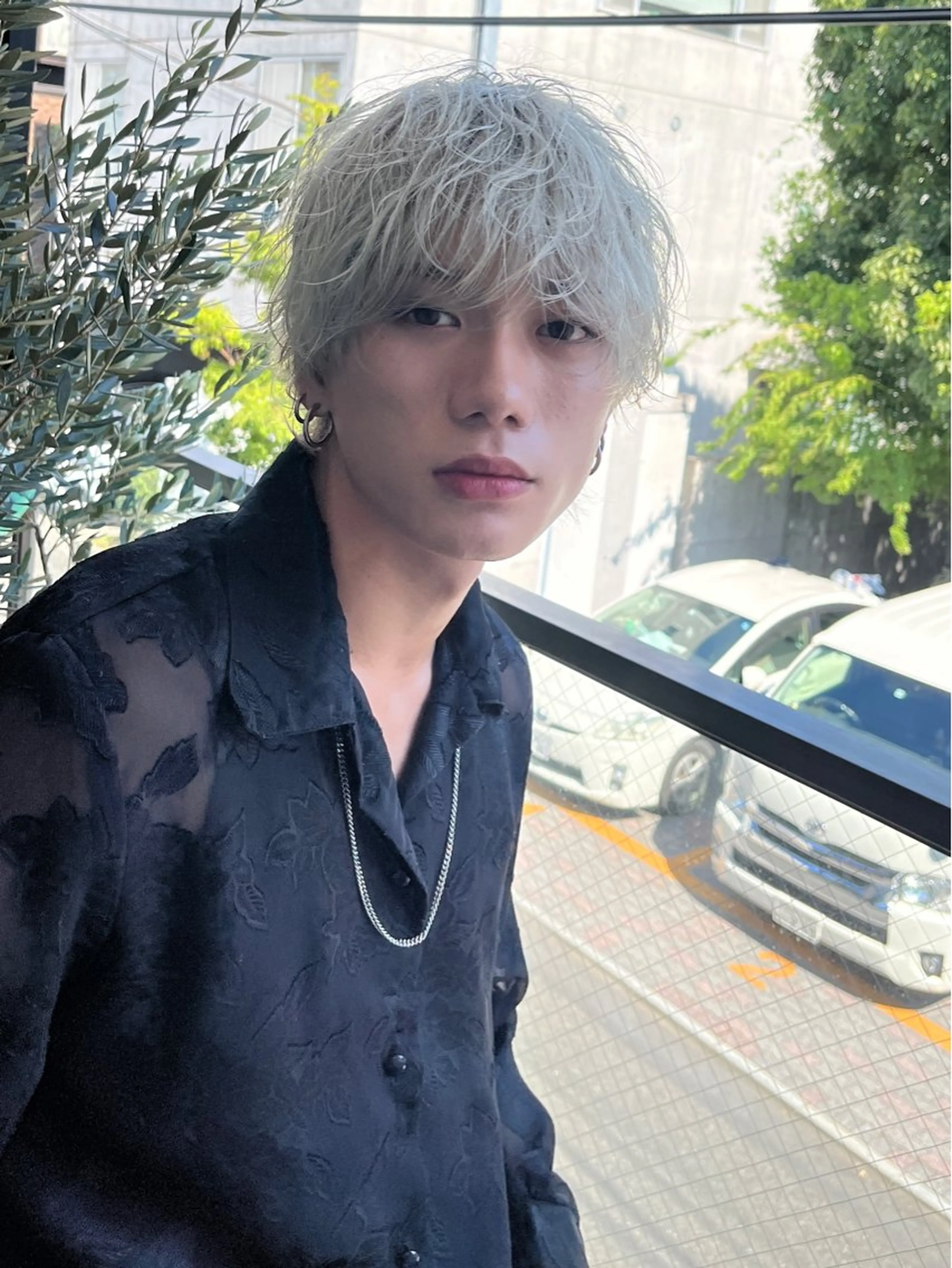 ショート カラー メンズ カット ヘアカラー gallica表参道 副店長/佐藤翼のヘアスタイル