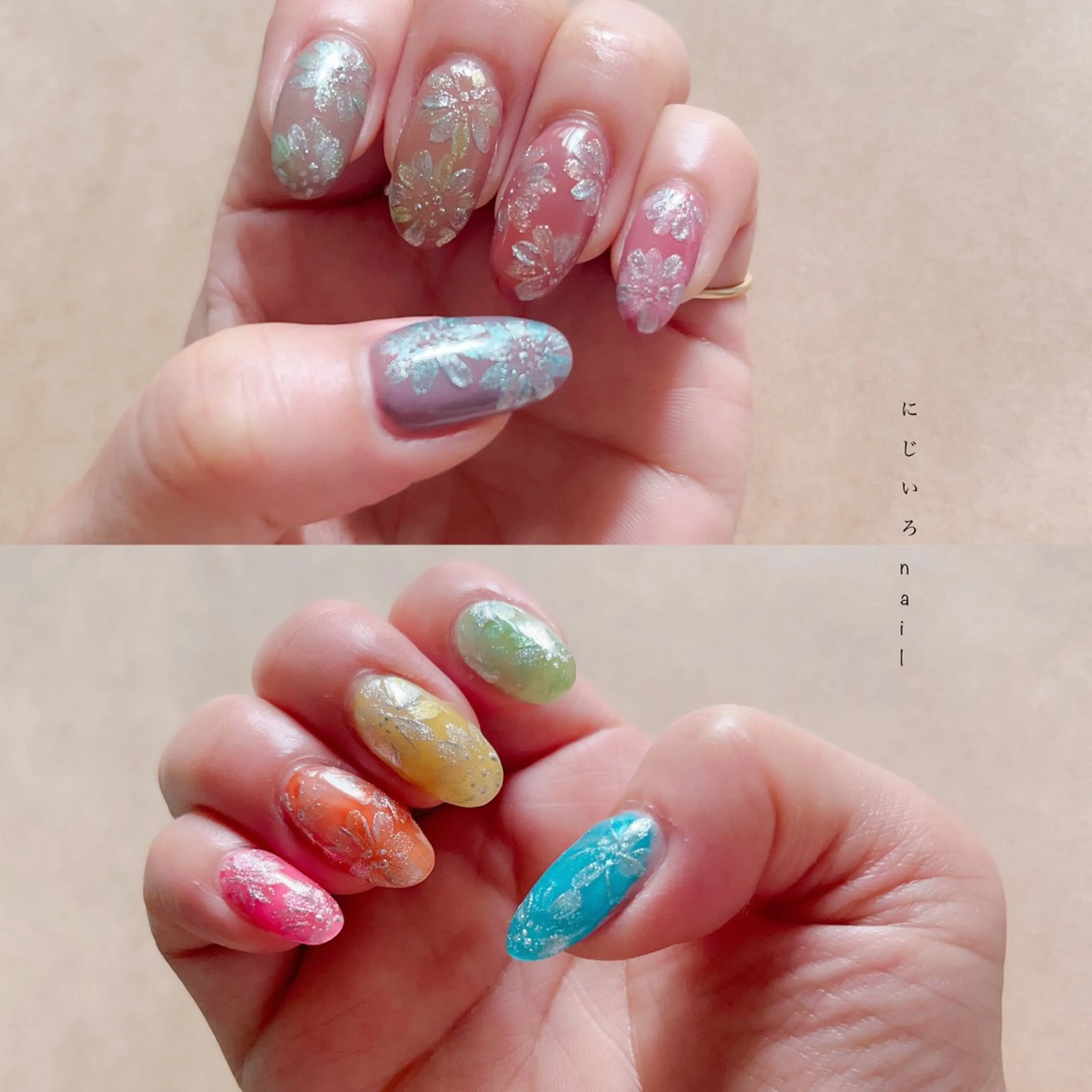 ネイル にじいろ nailのネイルデザイン