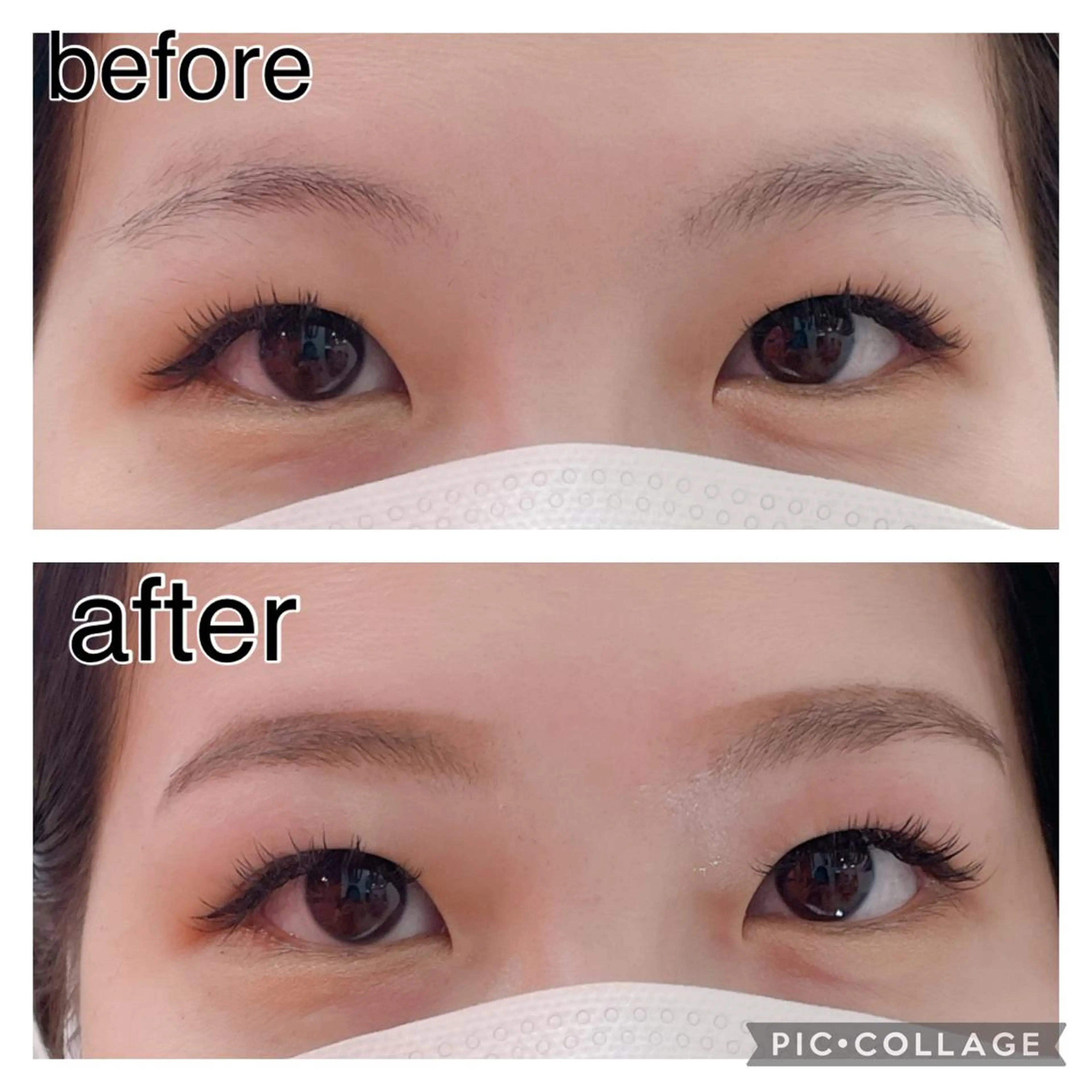 マツエク・マツパ アイブロウ 眉毛ワックス脱毛 スタジオAZ所属・jasmine yamashitaのマツエク・マツパデザイン