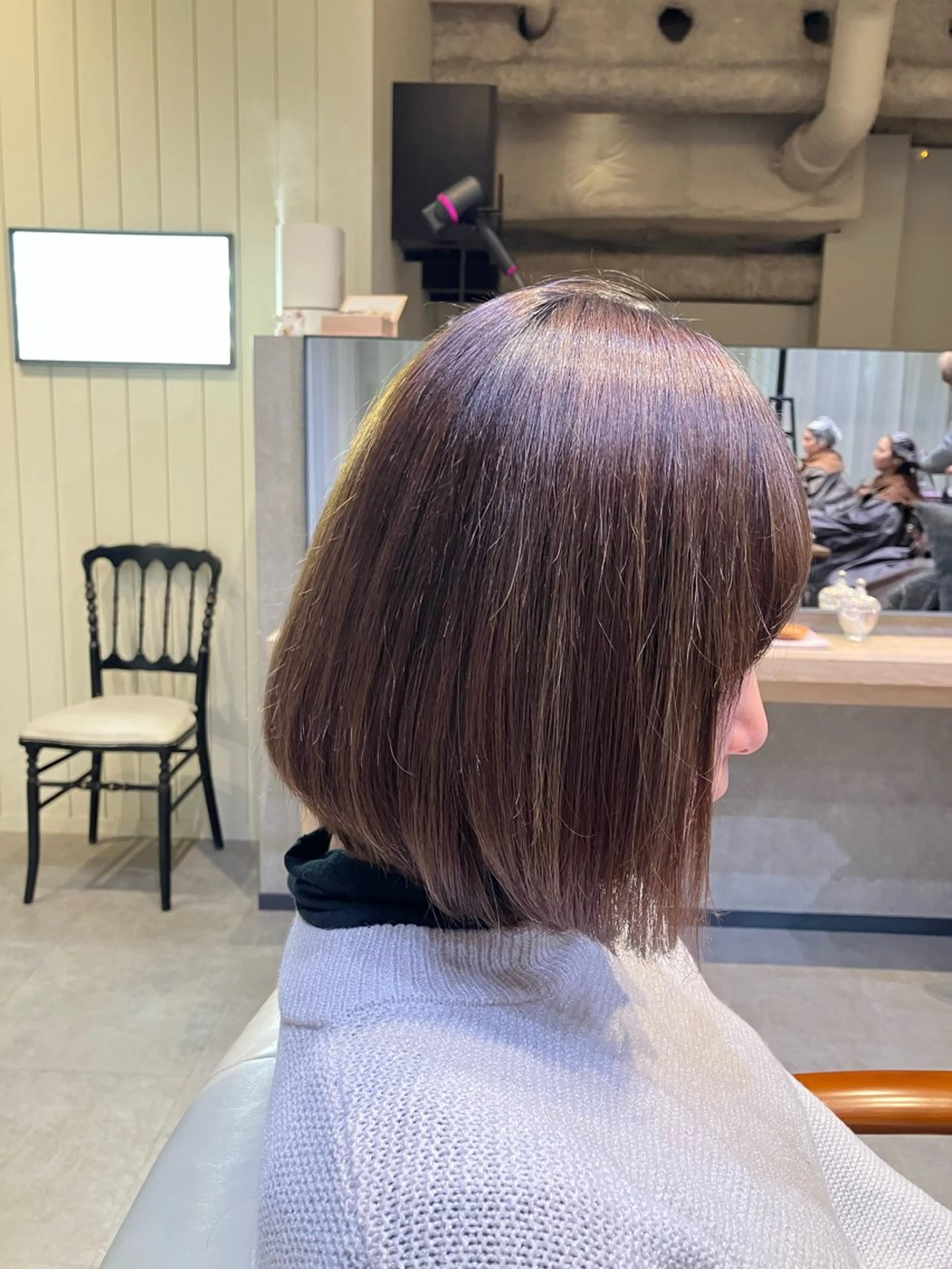 ミディアム 及川まき 　オリーブ グレージュカラー♪のヘアスタイル