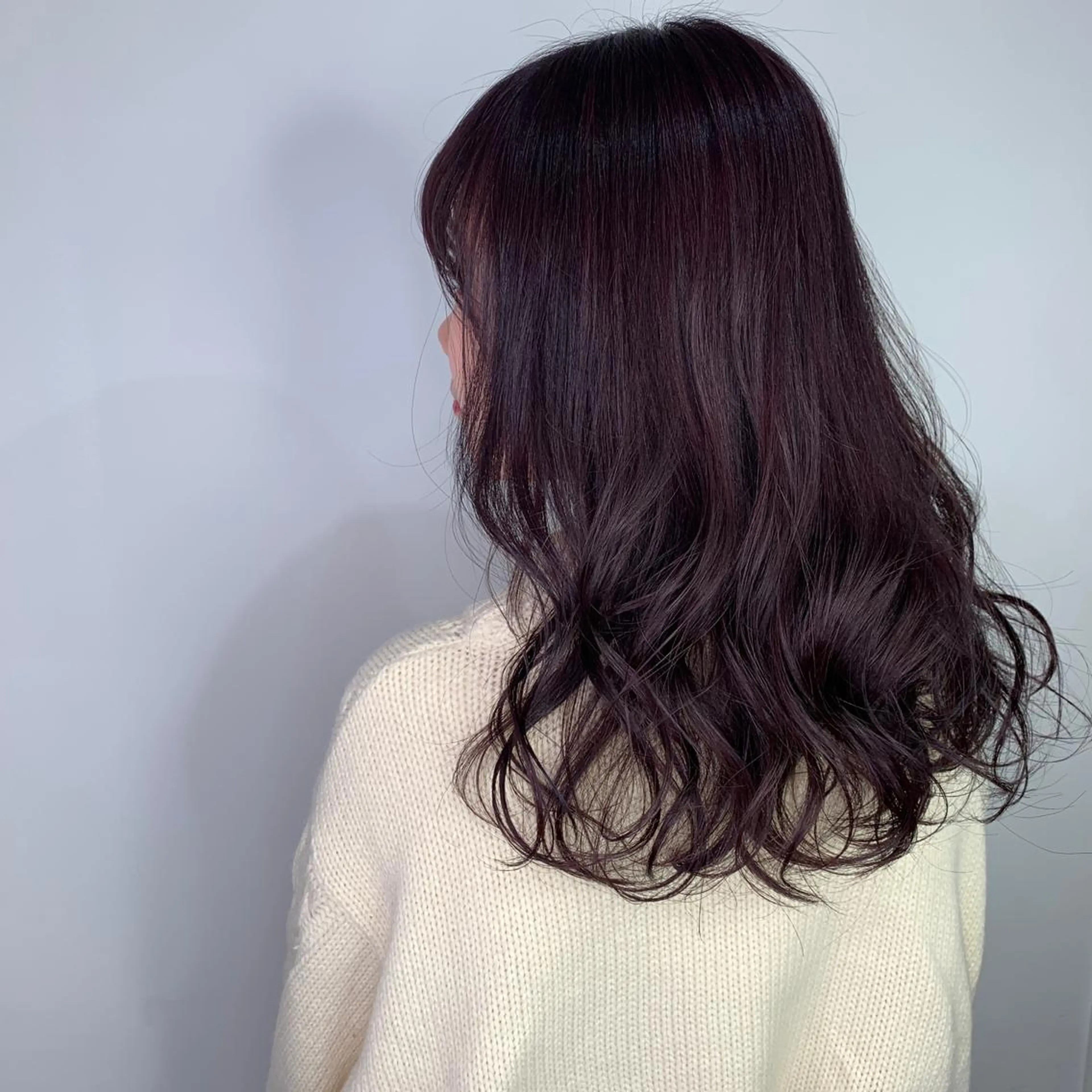 ロング カラー カット ヘアカラー HARUKA韓国ヘア /Luana梅田のヘアスタイル