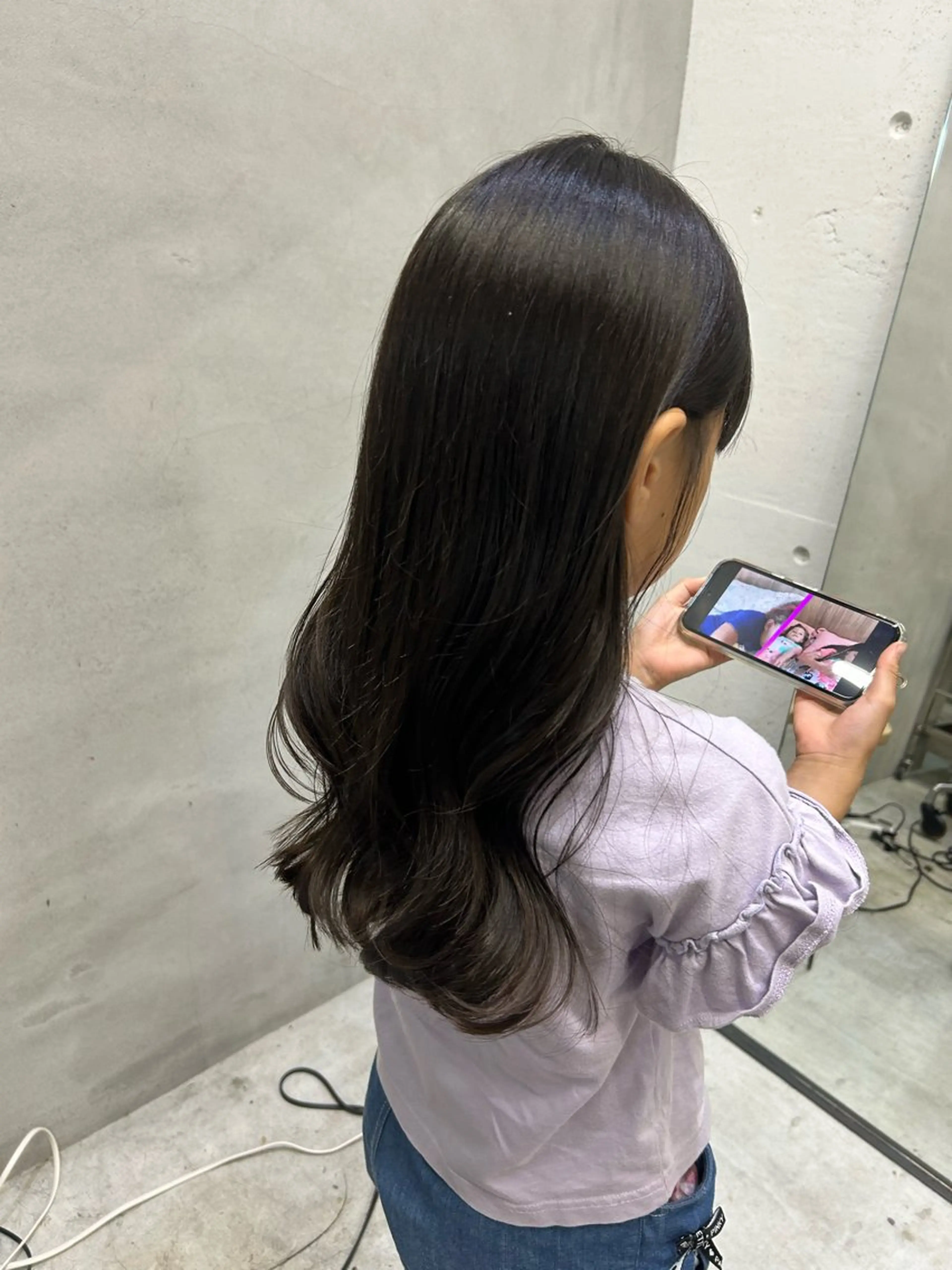 ロング muku所属・レディースカット モデル/ayunaのヘアスタイル