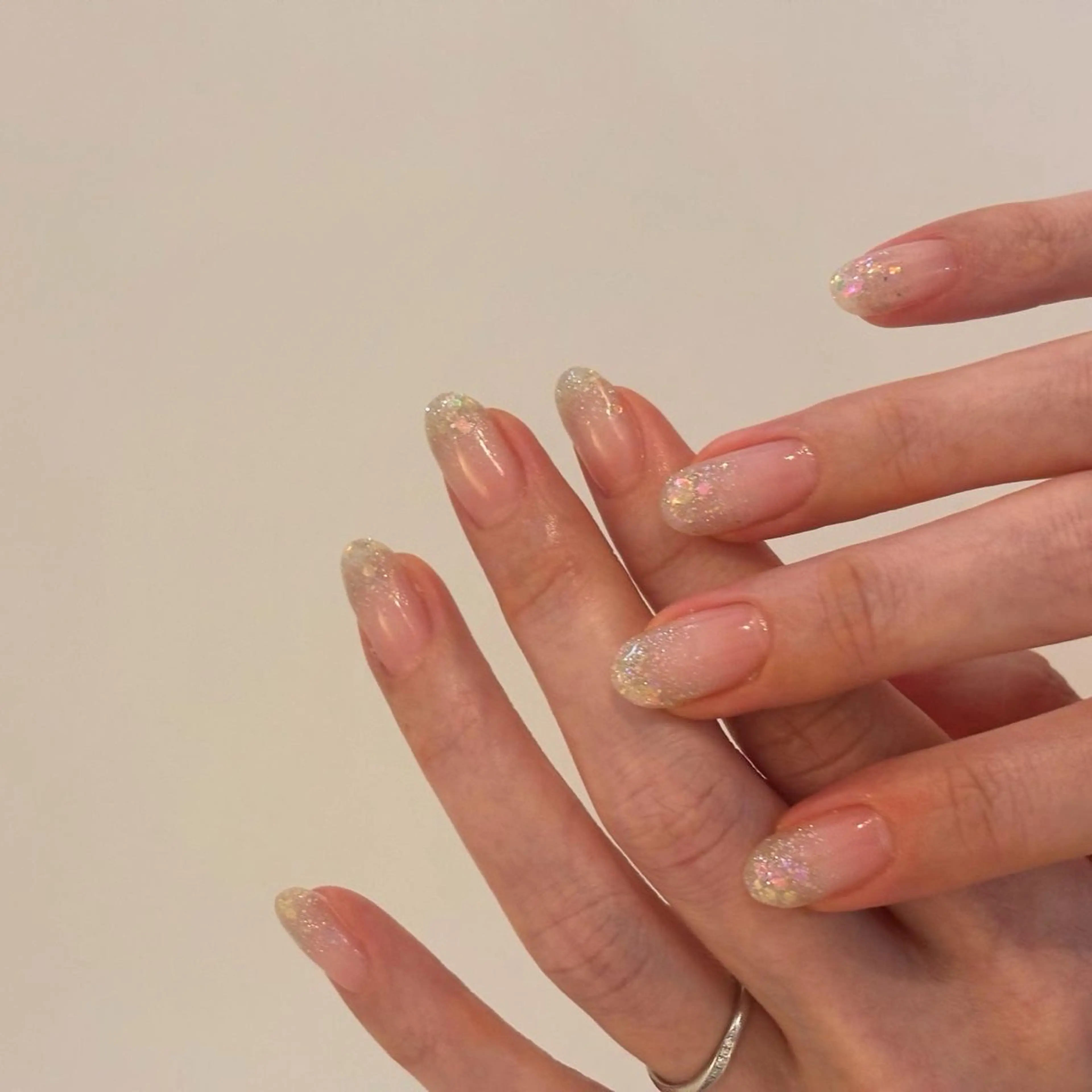 ネイル ラメ(グリッター) ハンドネイル Elio所属・Elio 国泰寺のネイルデザイン