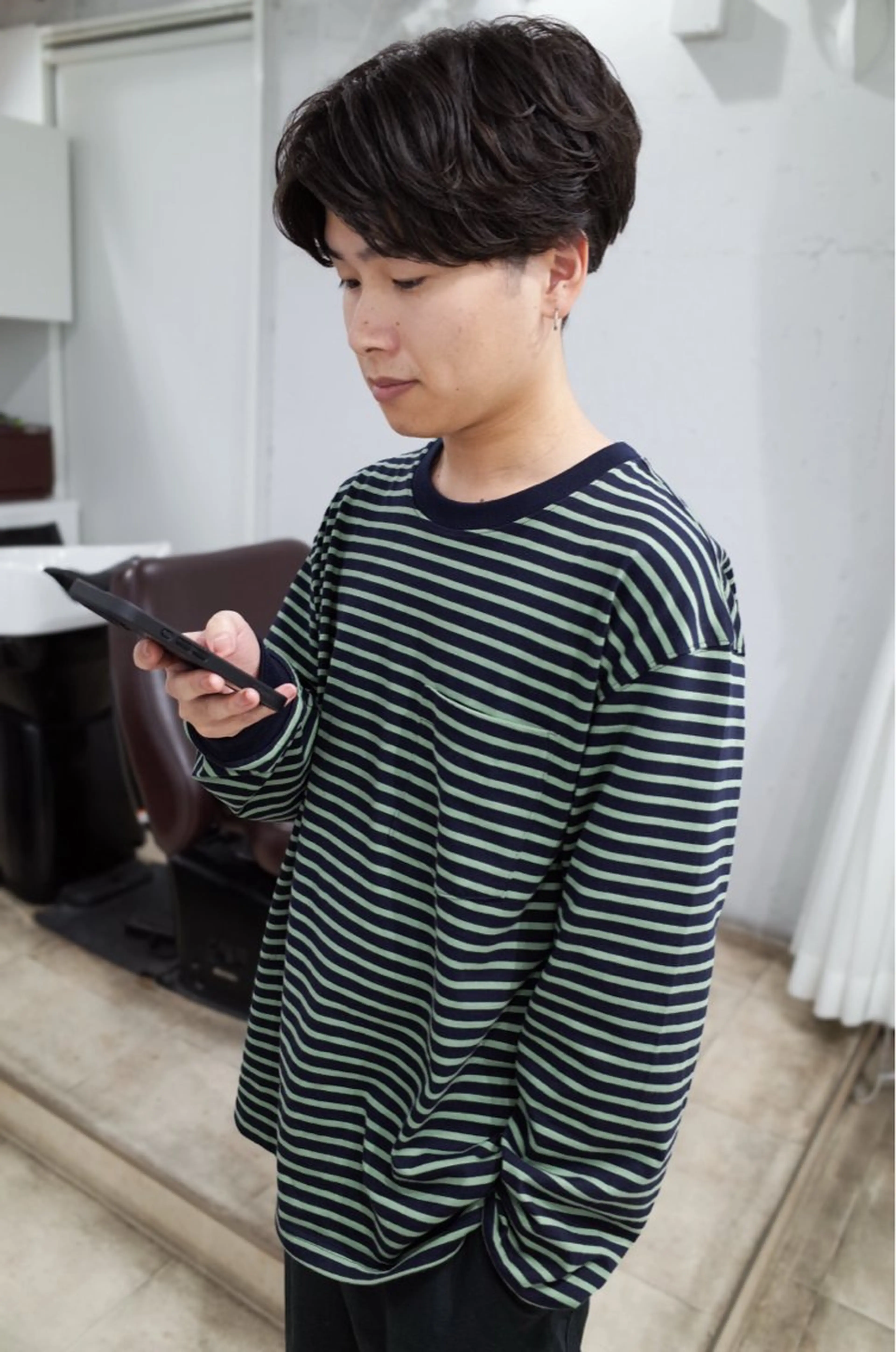 【学生限定】カット＋パーマ #シャドウパーマ#フェザーパーマ#ニュアンスパーマの写真