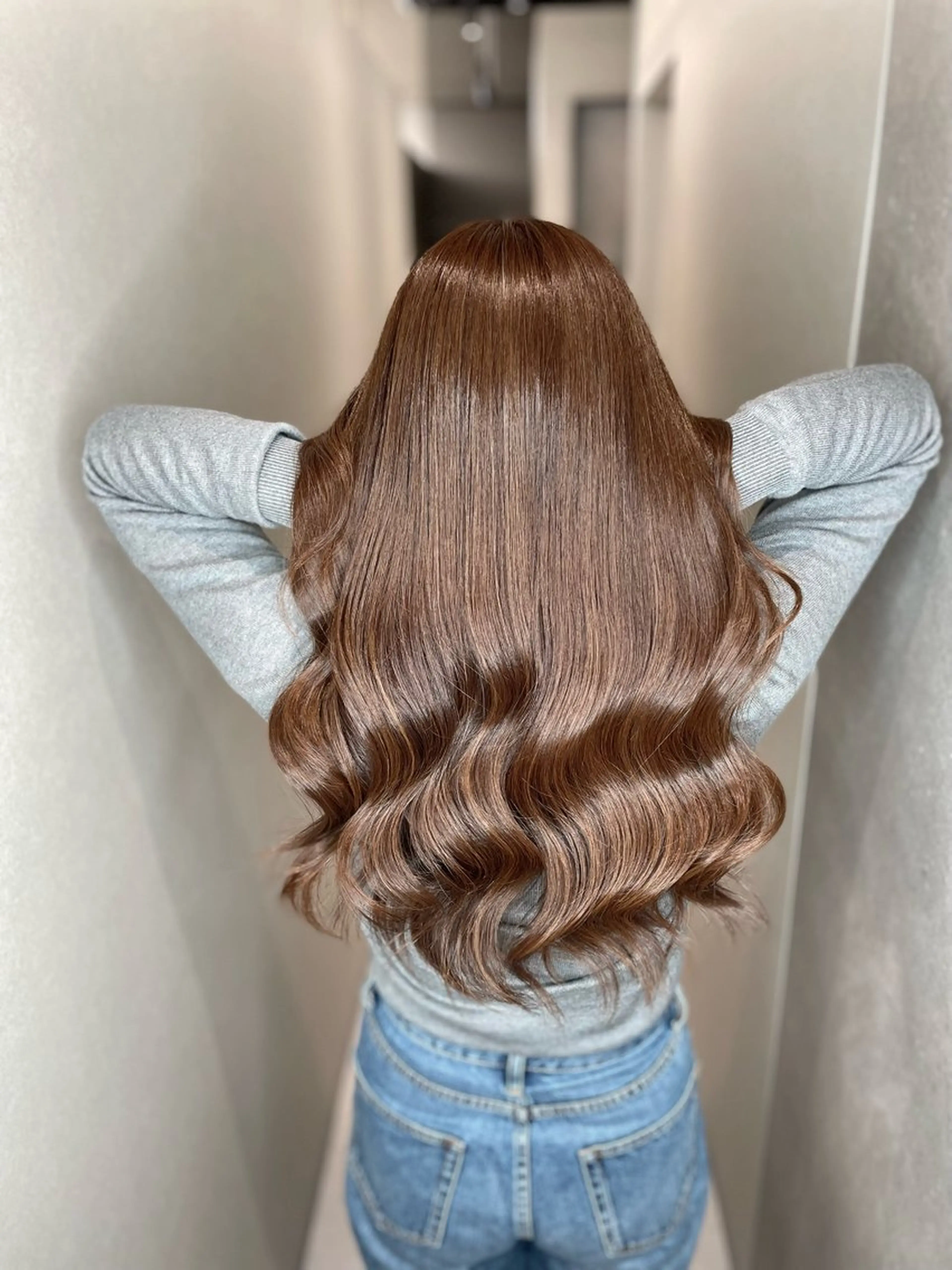 ロング カラー 透明感カラー 髪質改善 カット ヘアカラー トリートメント BOOTH share saron所属・今井 勝也のヘアスタイル