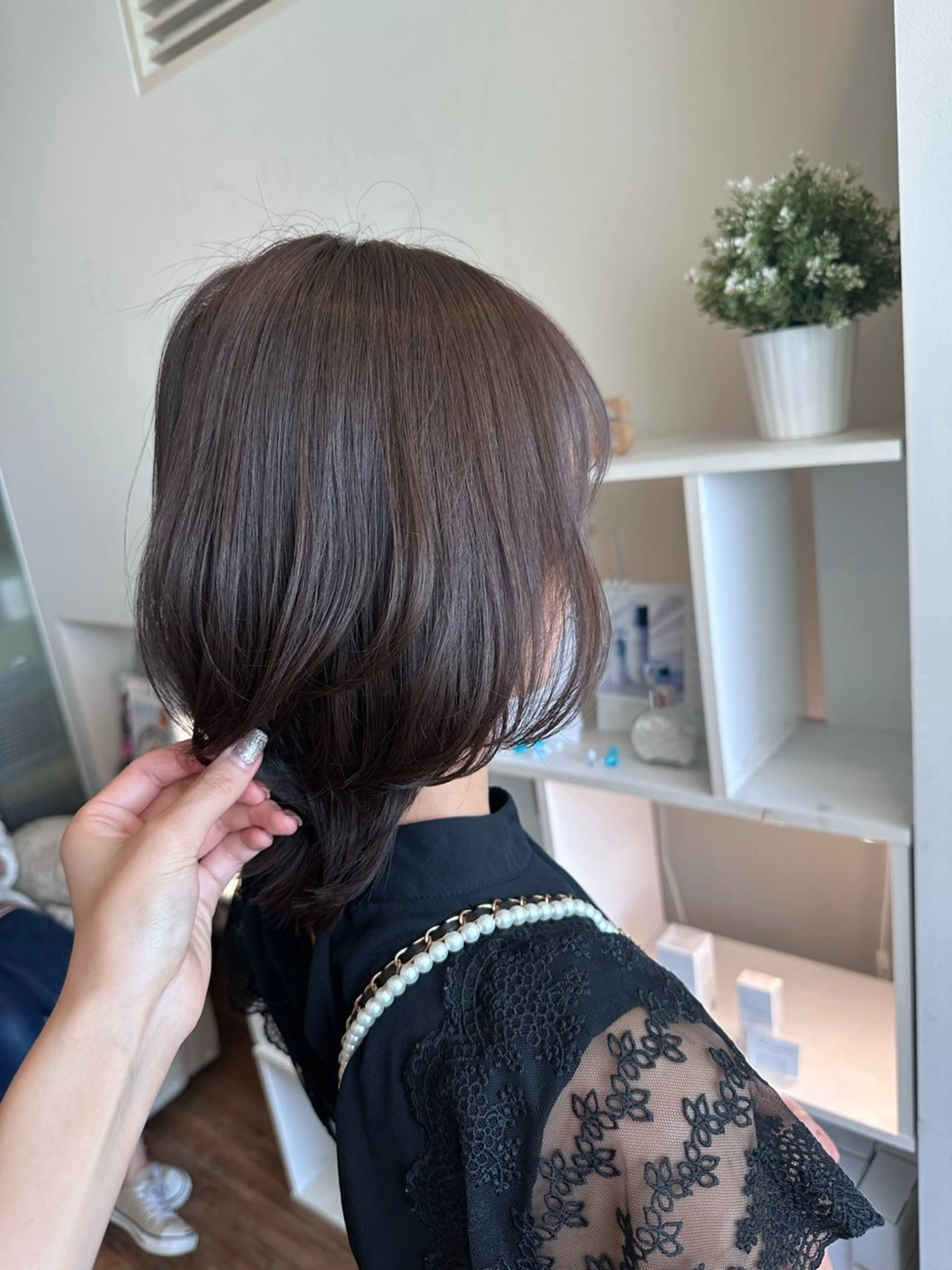 ミディアム カラー ヘアアレンジ ueki ayaneのヘアスタイル
