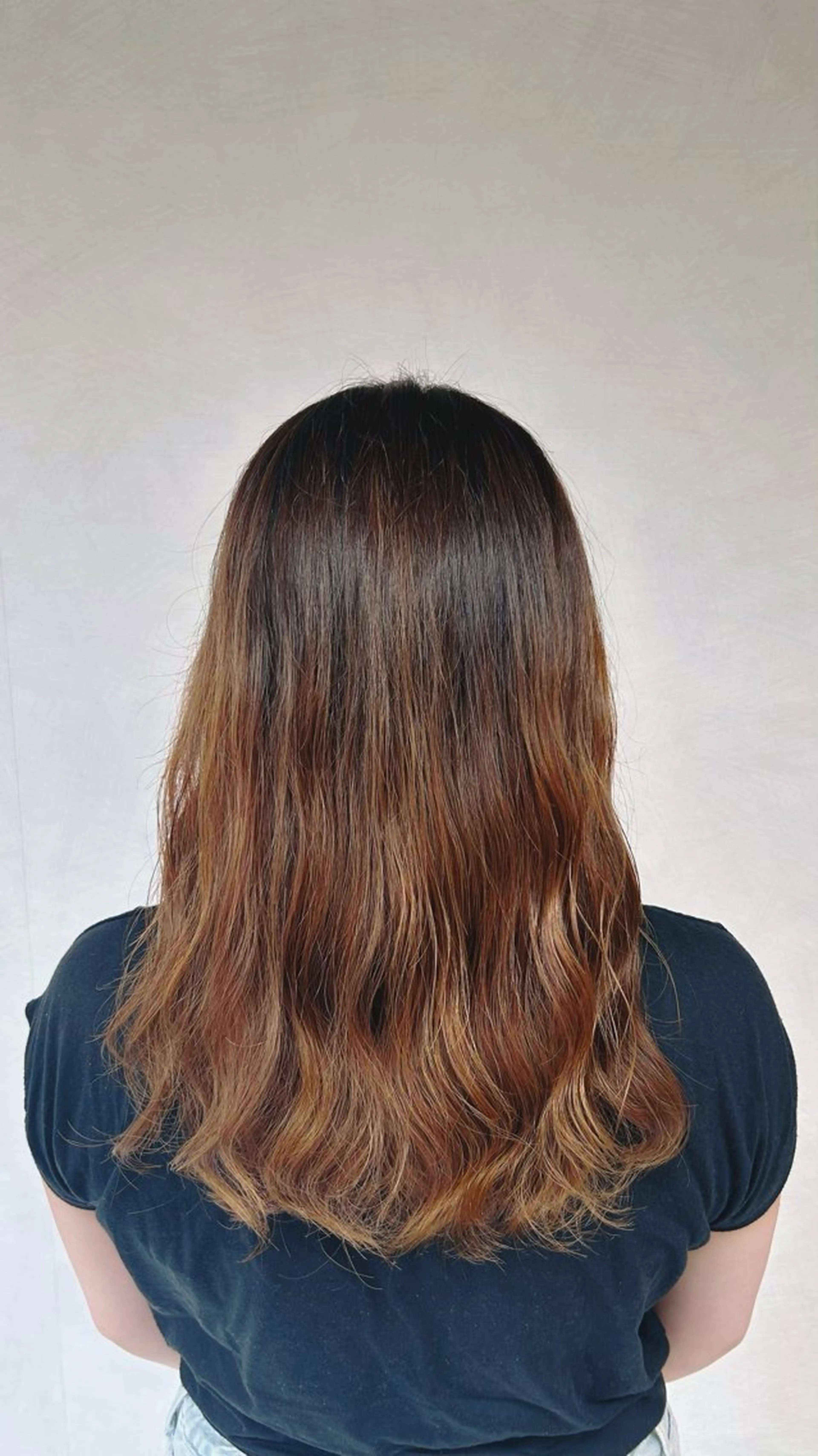 パーマ デジタルパーマ カット パーマ コテ巻きパーマ/ 韓国レイヤー/ナオのヘアスタイル