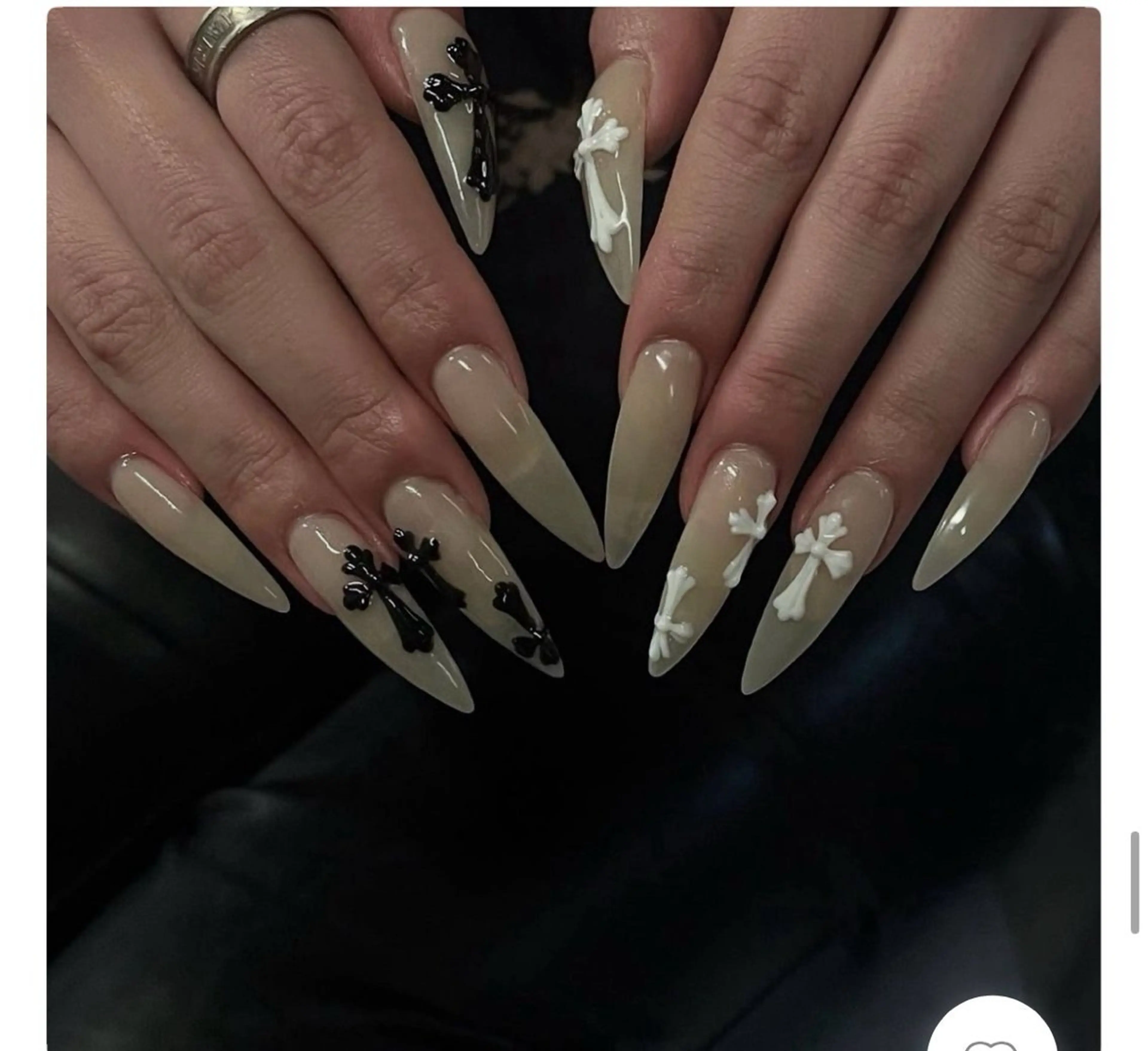 ネイル アートネイル 長さ出し ジェルネイル マグネットネイル ニュアンスネイル ハンドネイル KIM キムのネイルデザイン