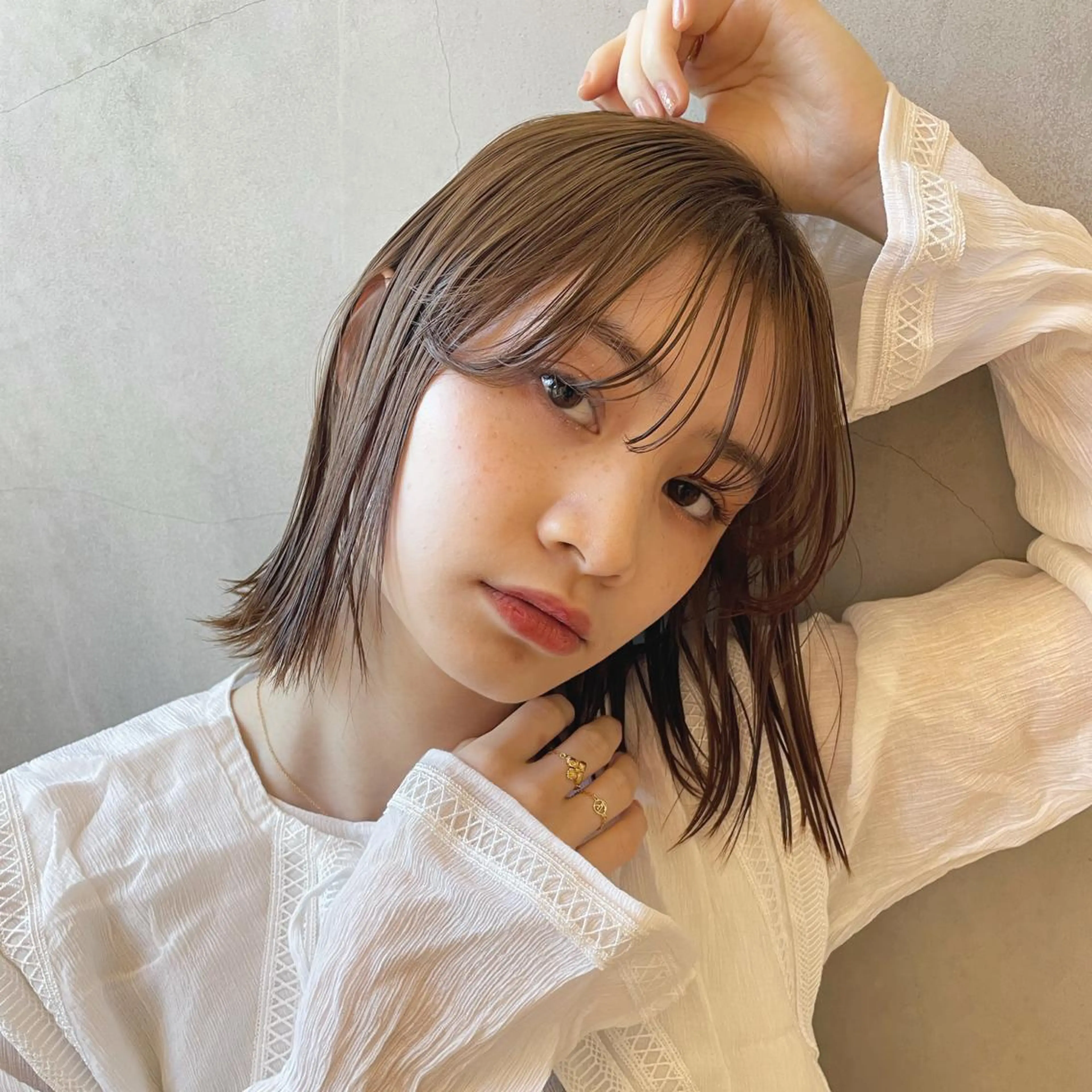 ショート カラー 🫧透明感ヘア🫧 🧸竹花　彩希🧸のヘアスタイル