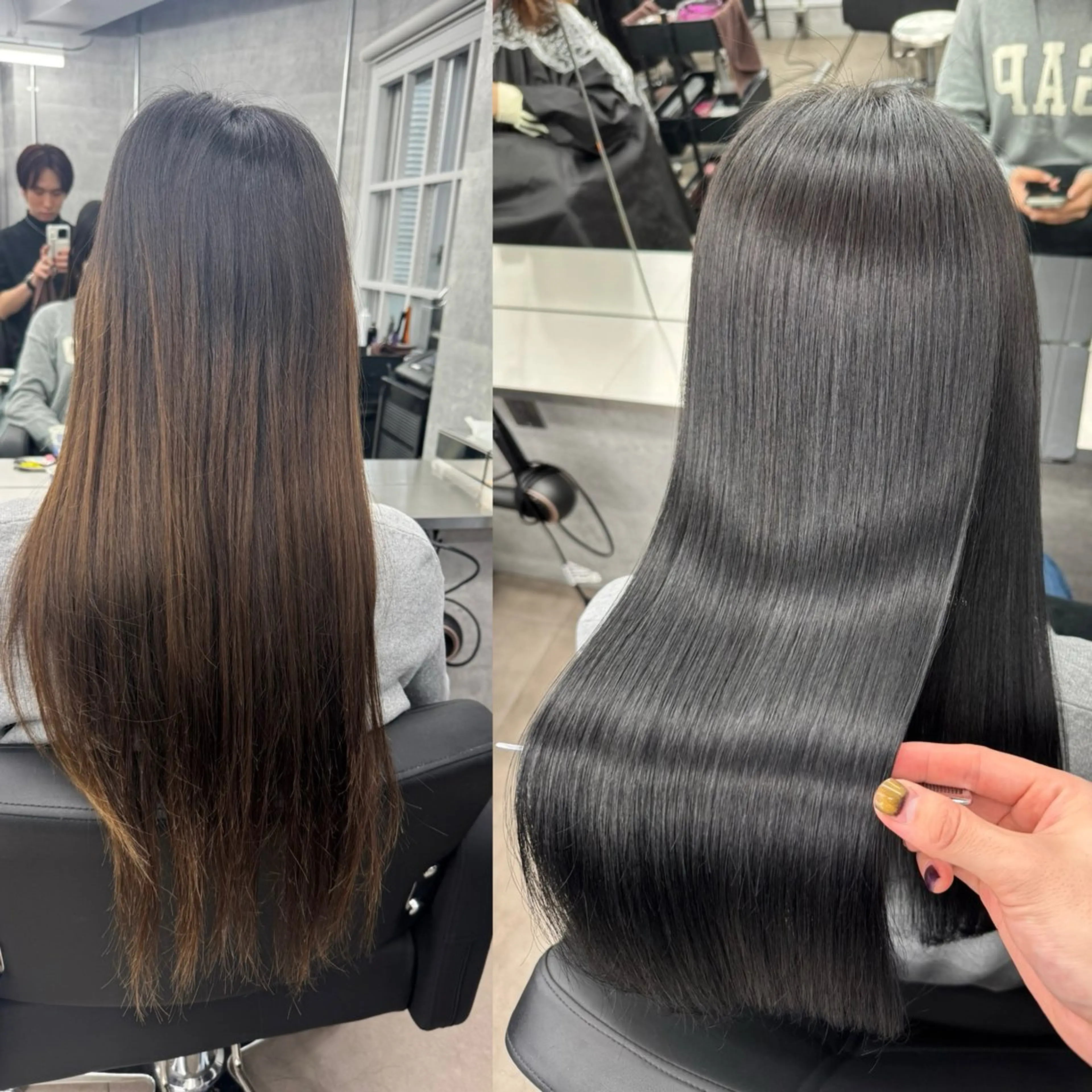 ロング 髪質改善 縮毛矯正 カット 縮毛矯正 トリートメント 🌈代表 🌈macotoのヘアスタイル