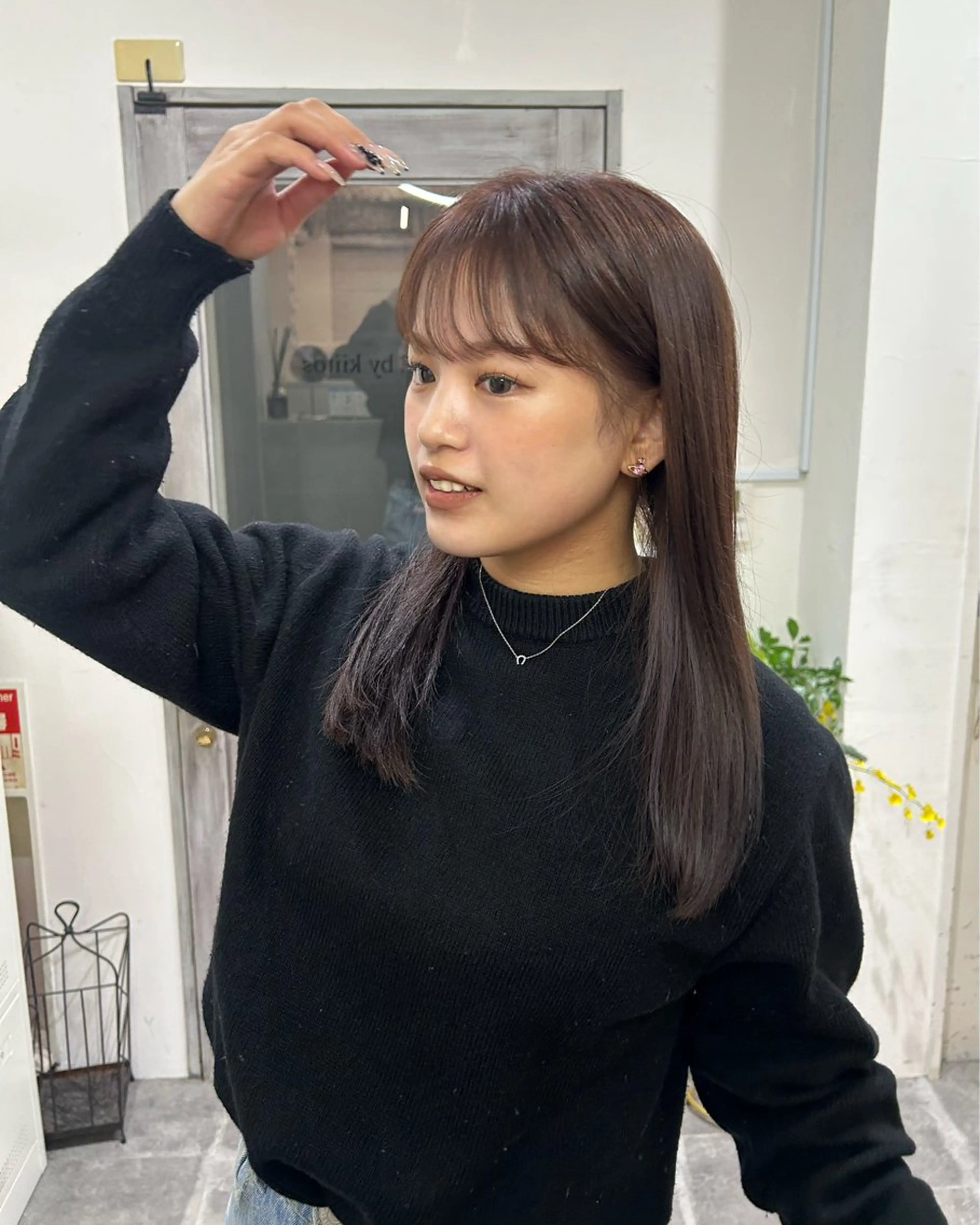 ロング 寺川留以 /カットモデル募集中のヘアスタイル