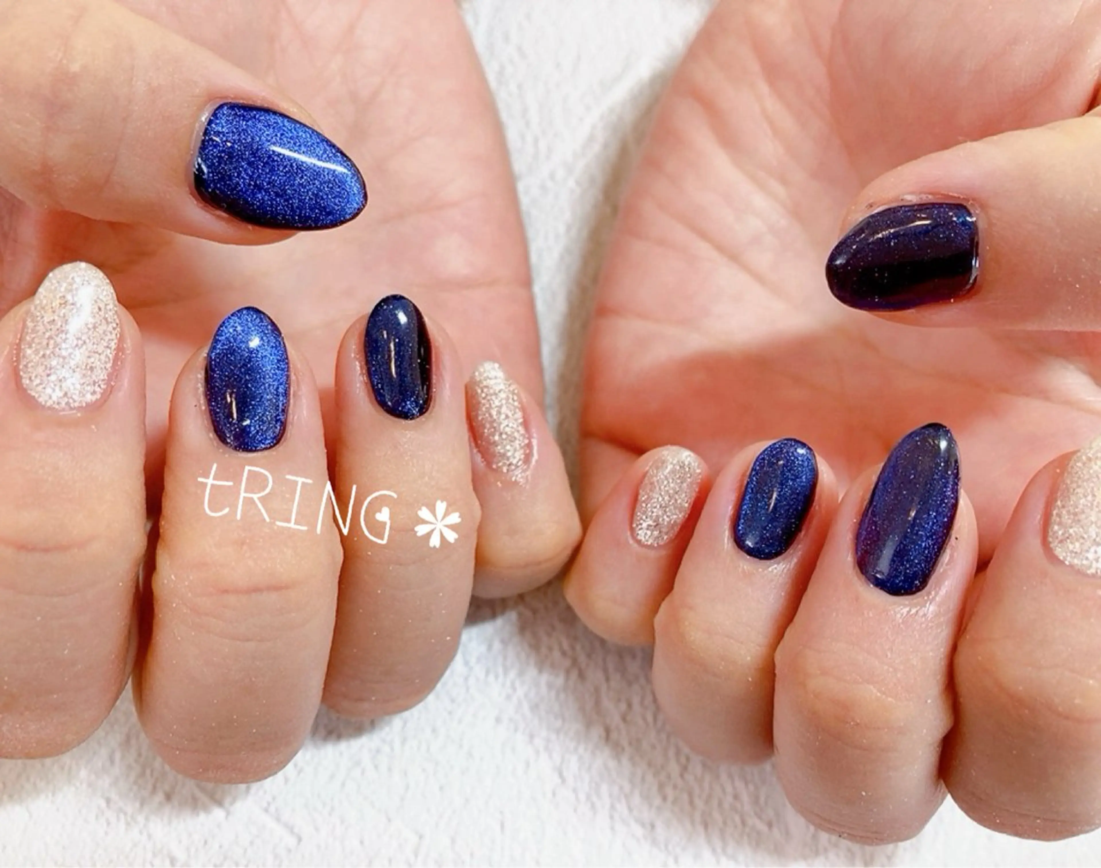 ネイル ハンドネイル tRING* しいの木台のネイルデザイン