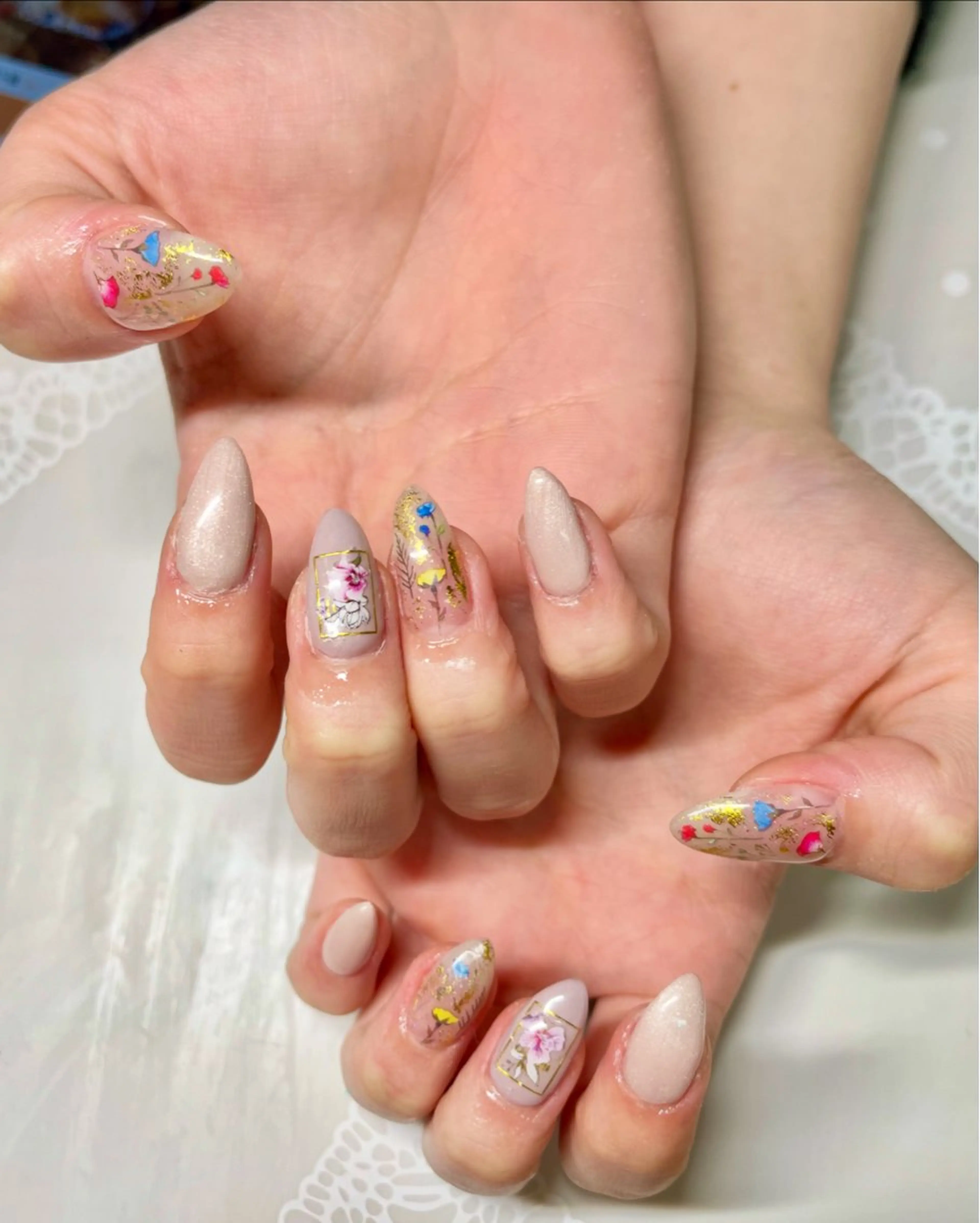 ネイル ハンドネイル 新宿ネイルサロン ジェミディローサ所属・新宿ネイルサロン ジェミディローサのネイルデザイン