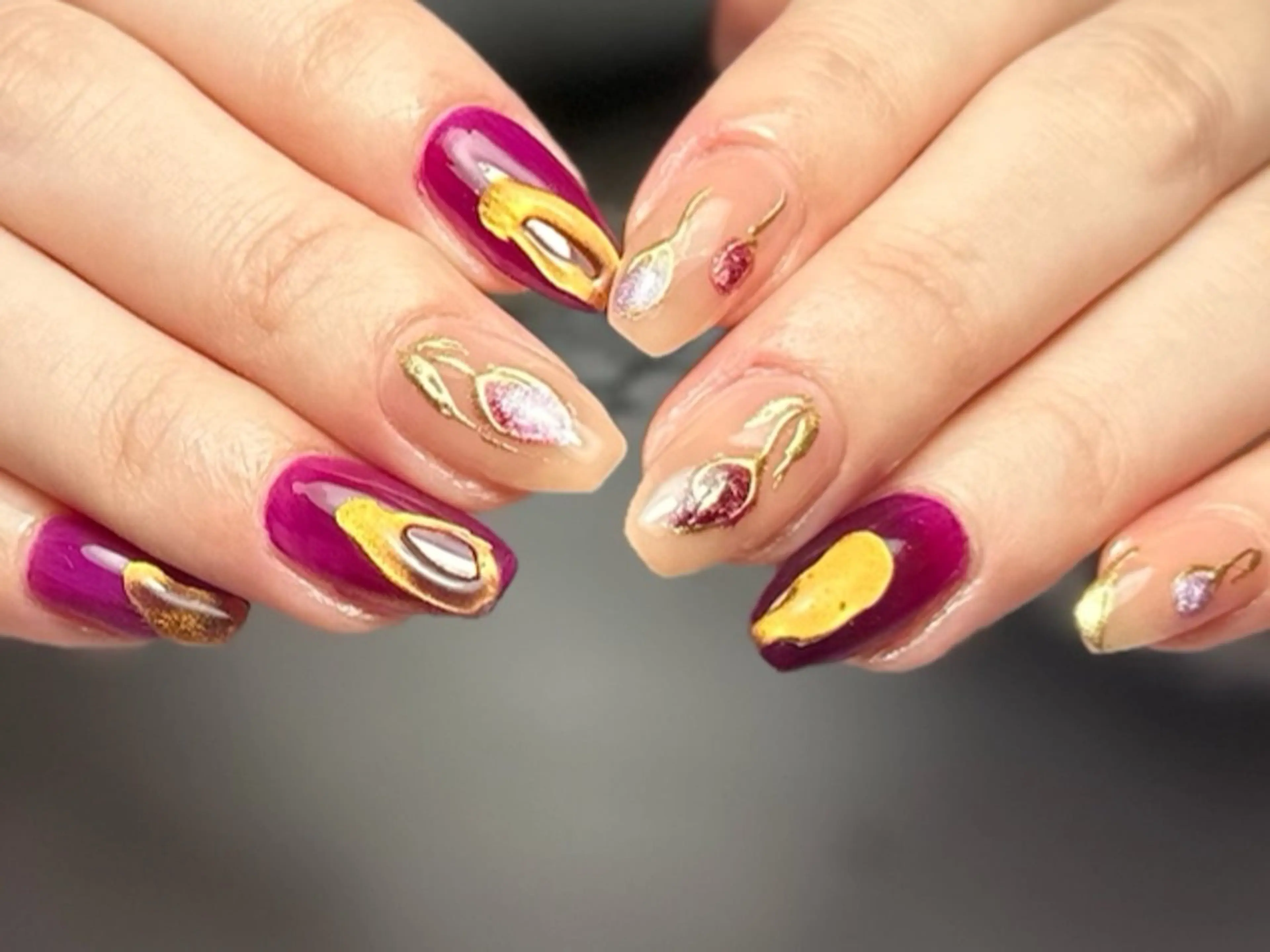 ネイル 新山 聖のネイルデザイン